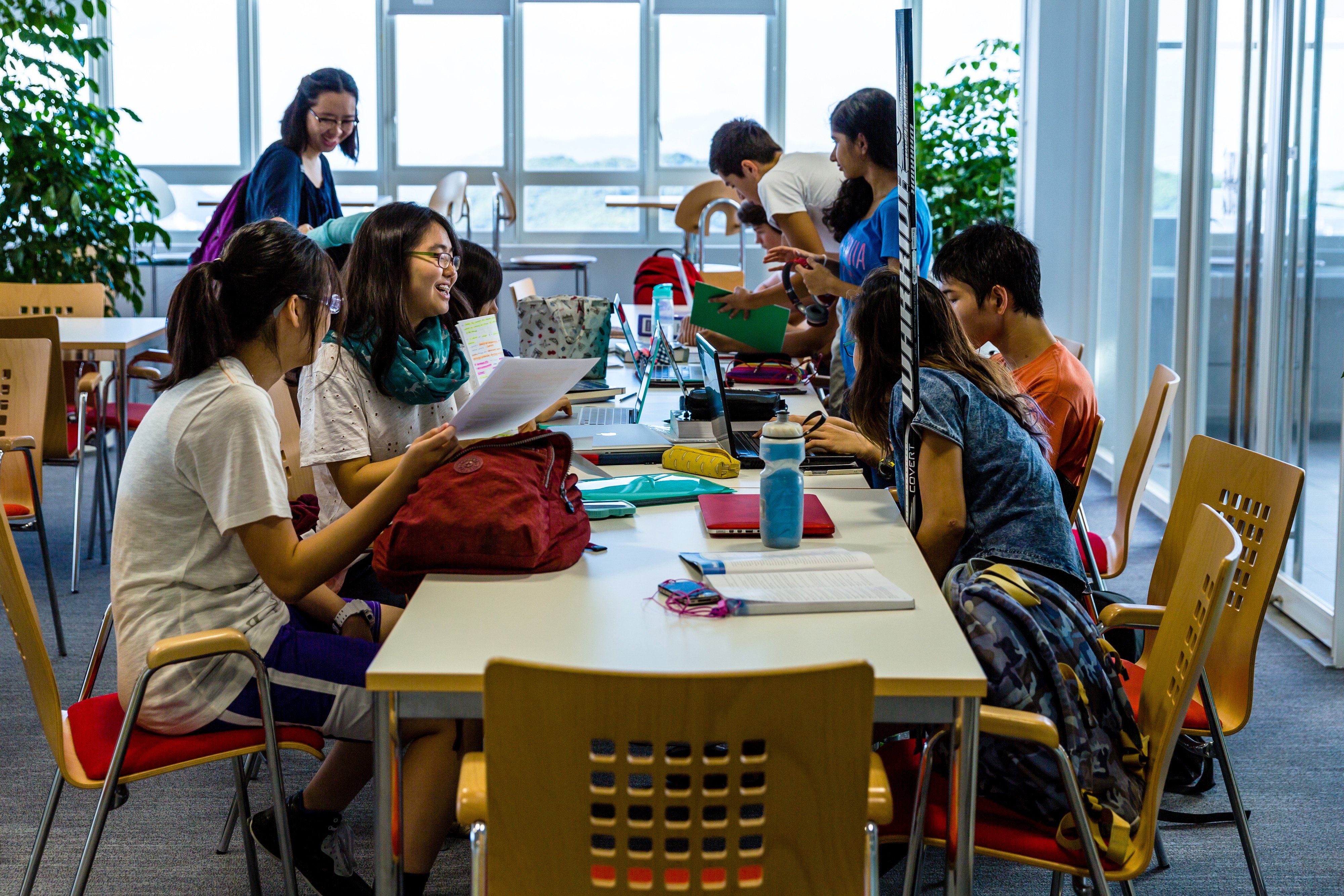 Increasingly, universities look beyond academic assessments to candidates’ community involvement and passions. Photo: German Swiss International School (GSIS)