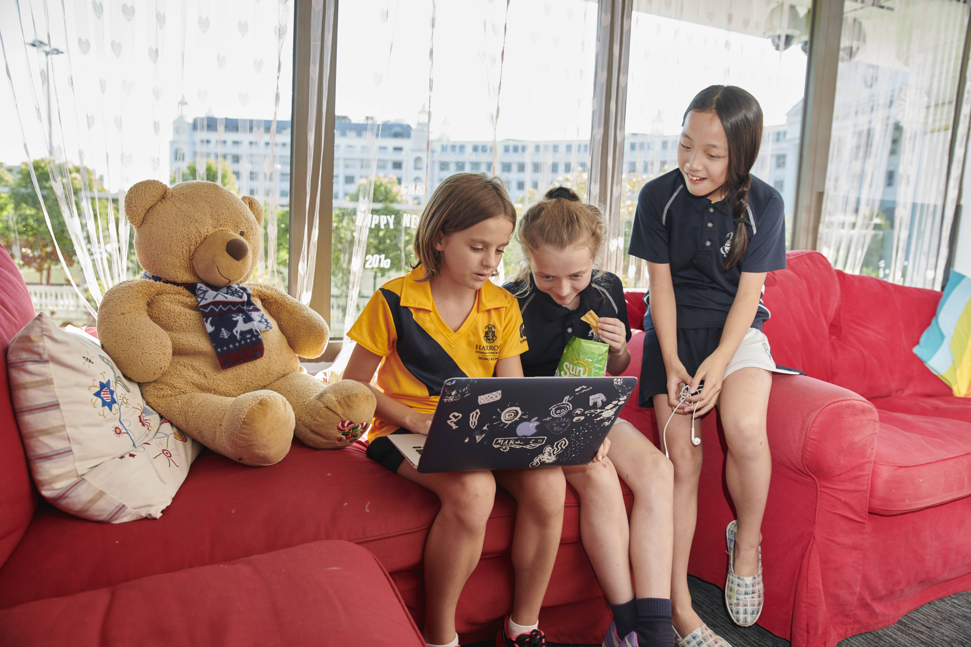 Hong Kong schools are mindful of the need to offer support with many children showing negative effects from the relative isolation they faced during the pandemic. Photo: Harrow International School Hong Kong