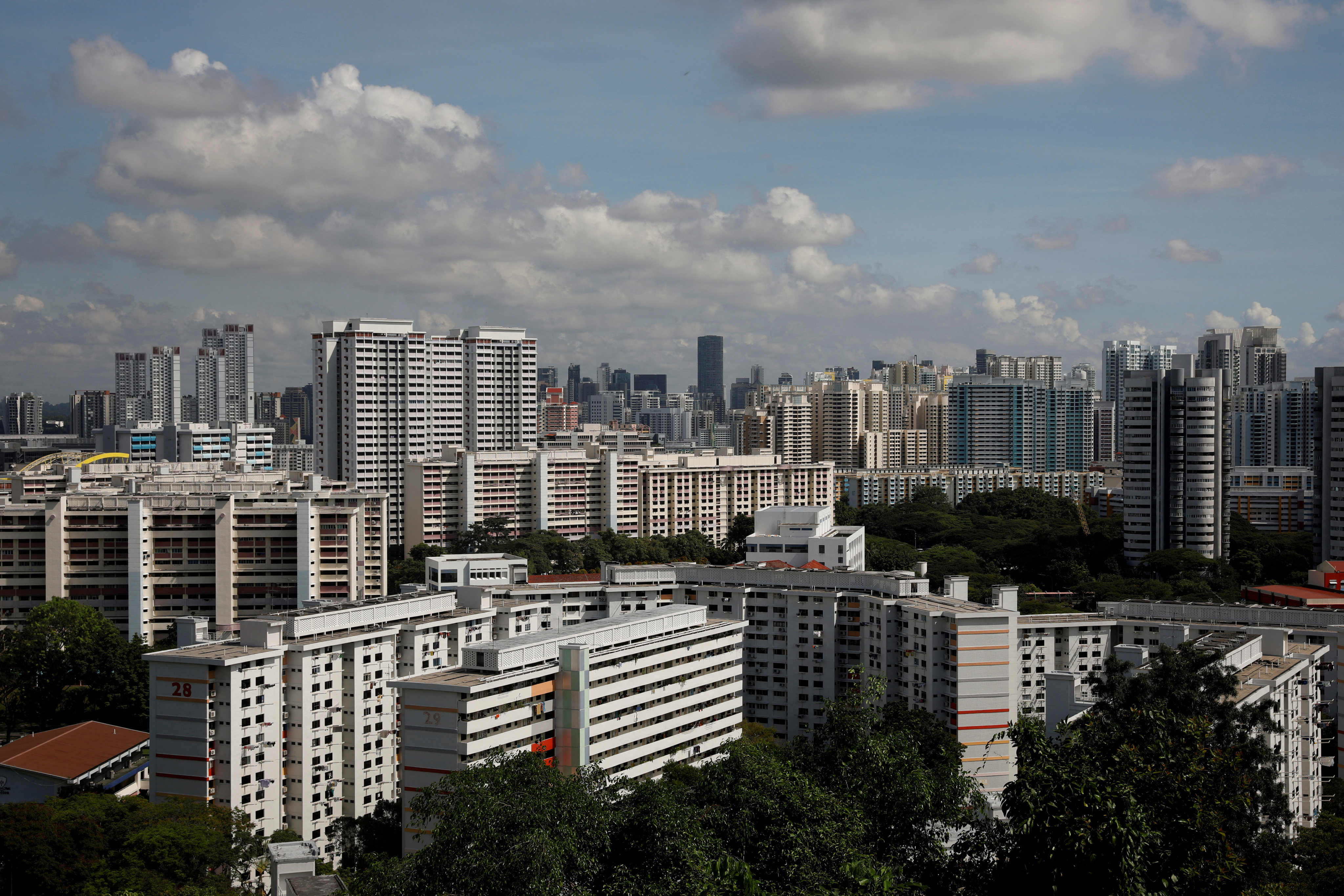 Residential properties in Singapore. Photo: Reuters