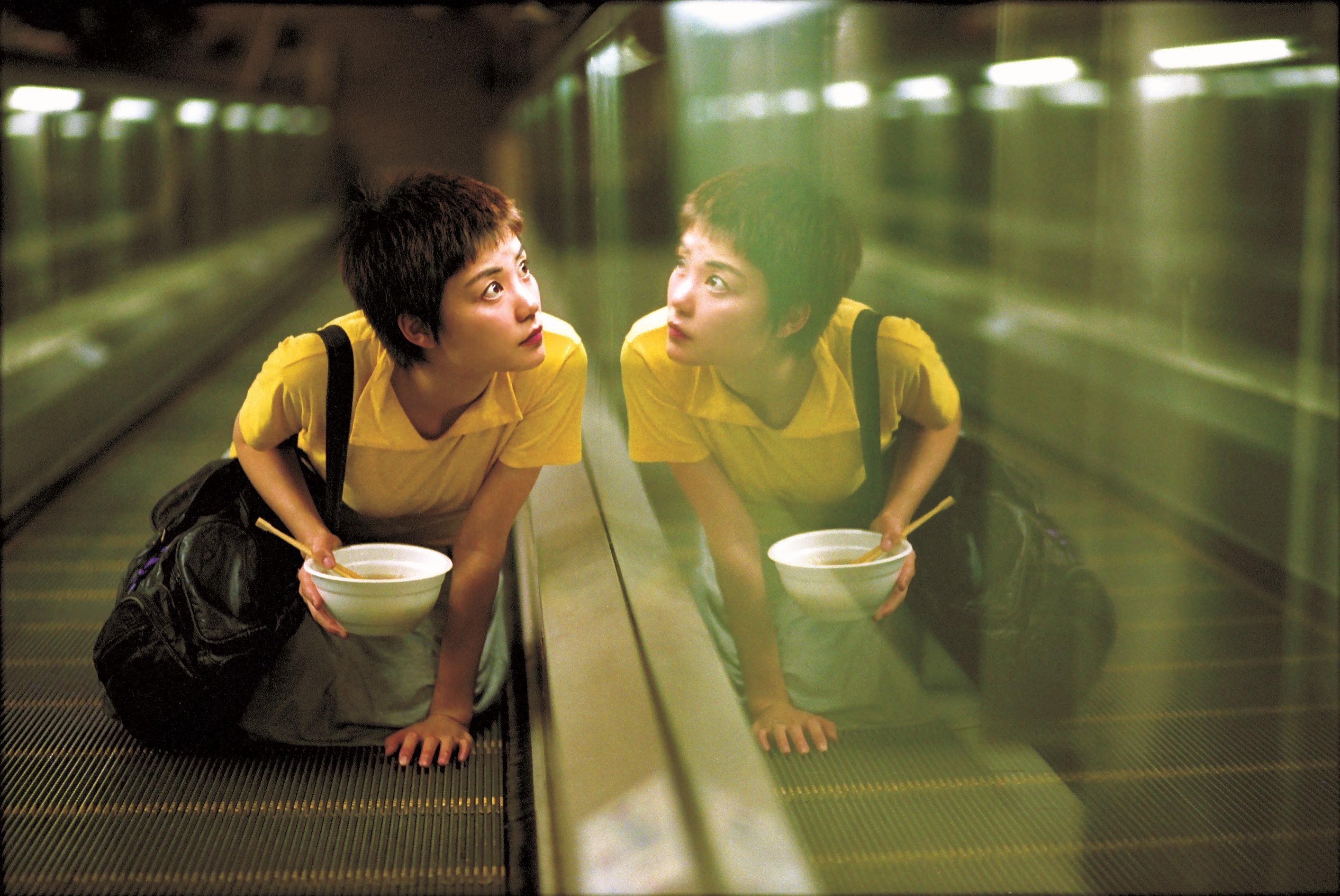Faye Wong in a still from “Chungking Express”, the film which made the singer and debutante actress a movie star. Shot in six weeks, Wong Kar-wai’s 1994 film has an improvisatory feel.