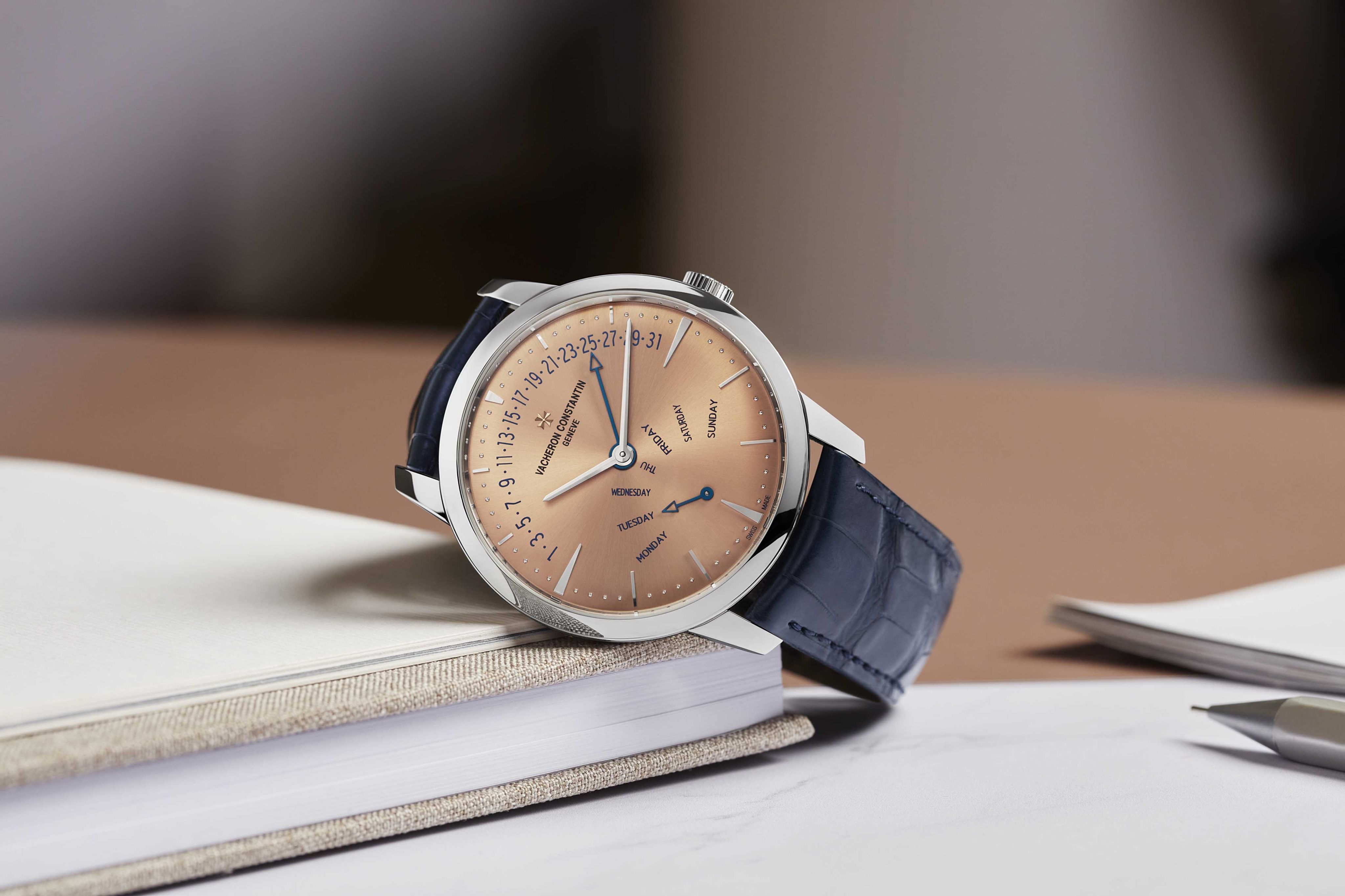 Vacheron Constantin’s Patrimony Retrograde Day-date stands out from the crowd. Photos: Vacheron Constantin