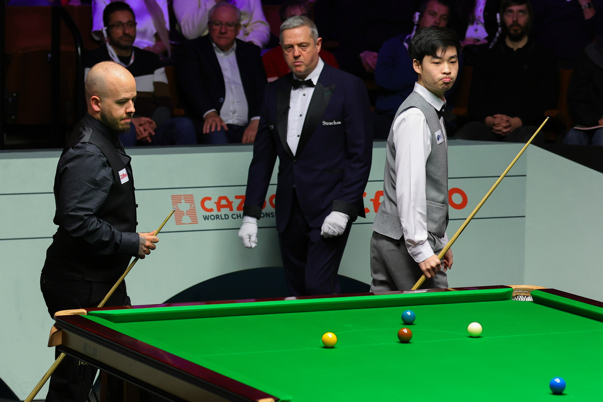 World Snooker Championship Brecel fightback frustrates Si Jiahuis bid to reach final at the Crucible South China Morning Post