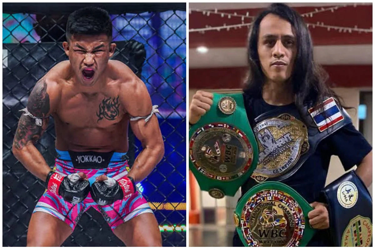 Edgar Tabares (right) will challenge Rodtang Jitmuangnon at ONE Fight Night 10. Photos: ONE Championship