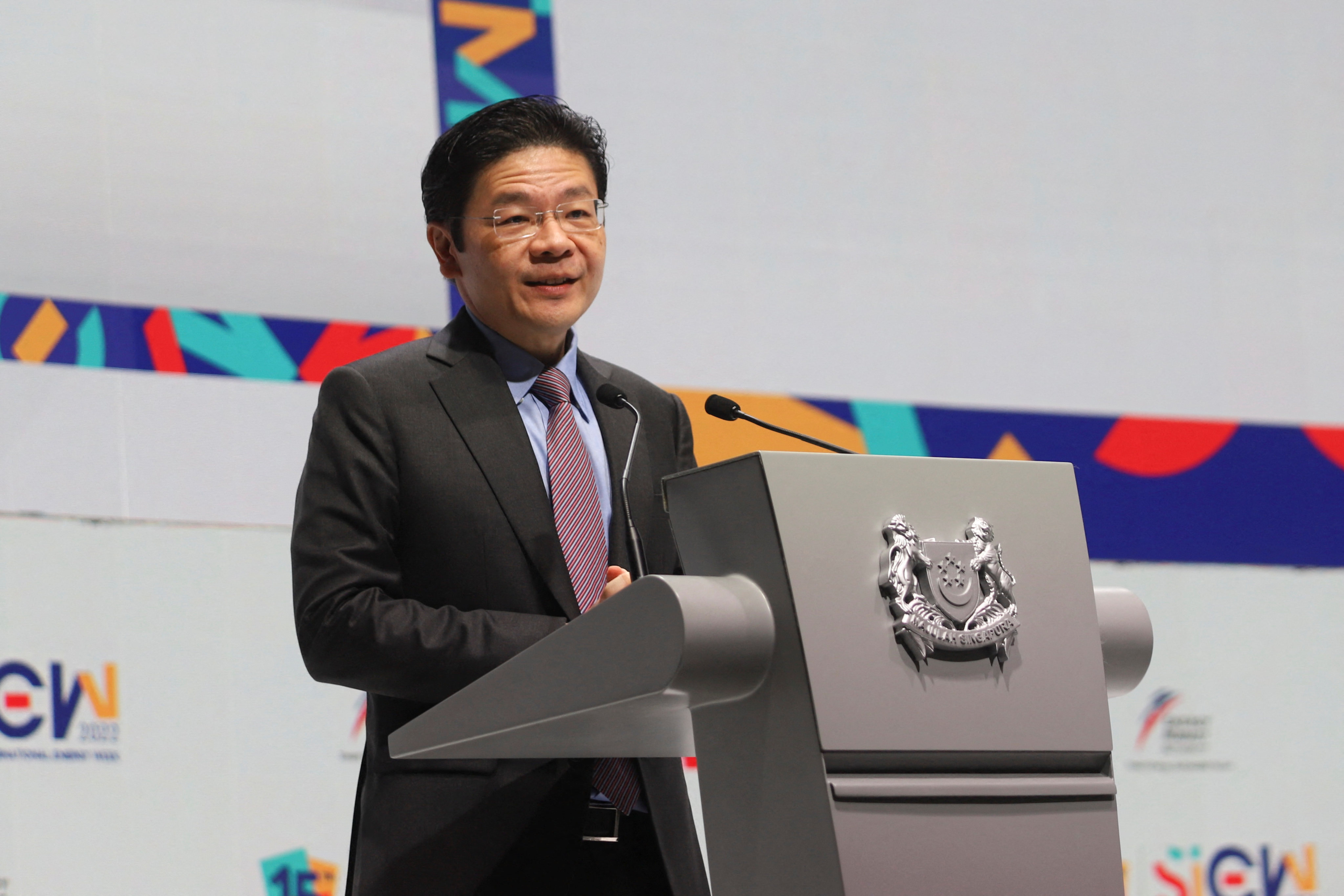 Singapore’s Deputy Prime Minister Lawrence Wong. Photo: Reuters