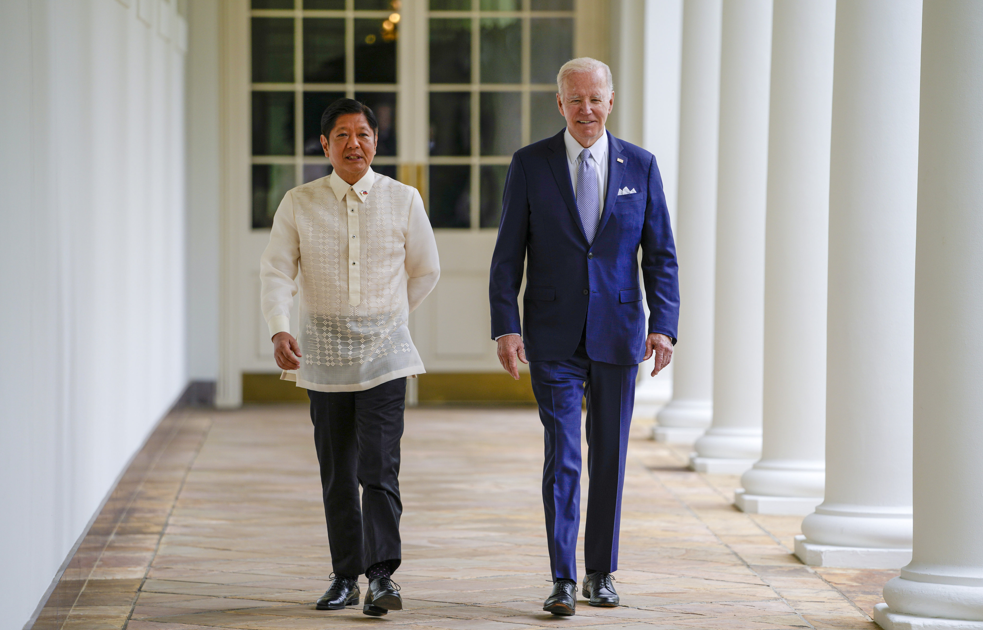 Philippine President Ferdinand Marcos Jnr and US leader Joe Biden moved to deepen ties during talks in Washington on Monday. Photo: AP
