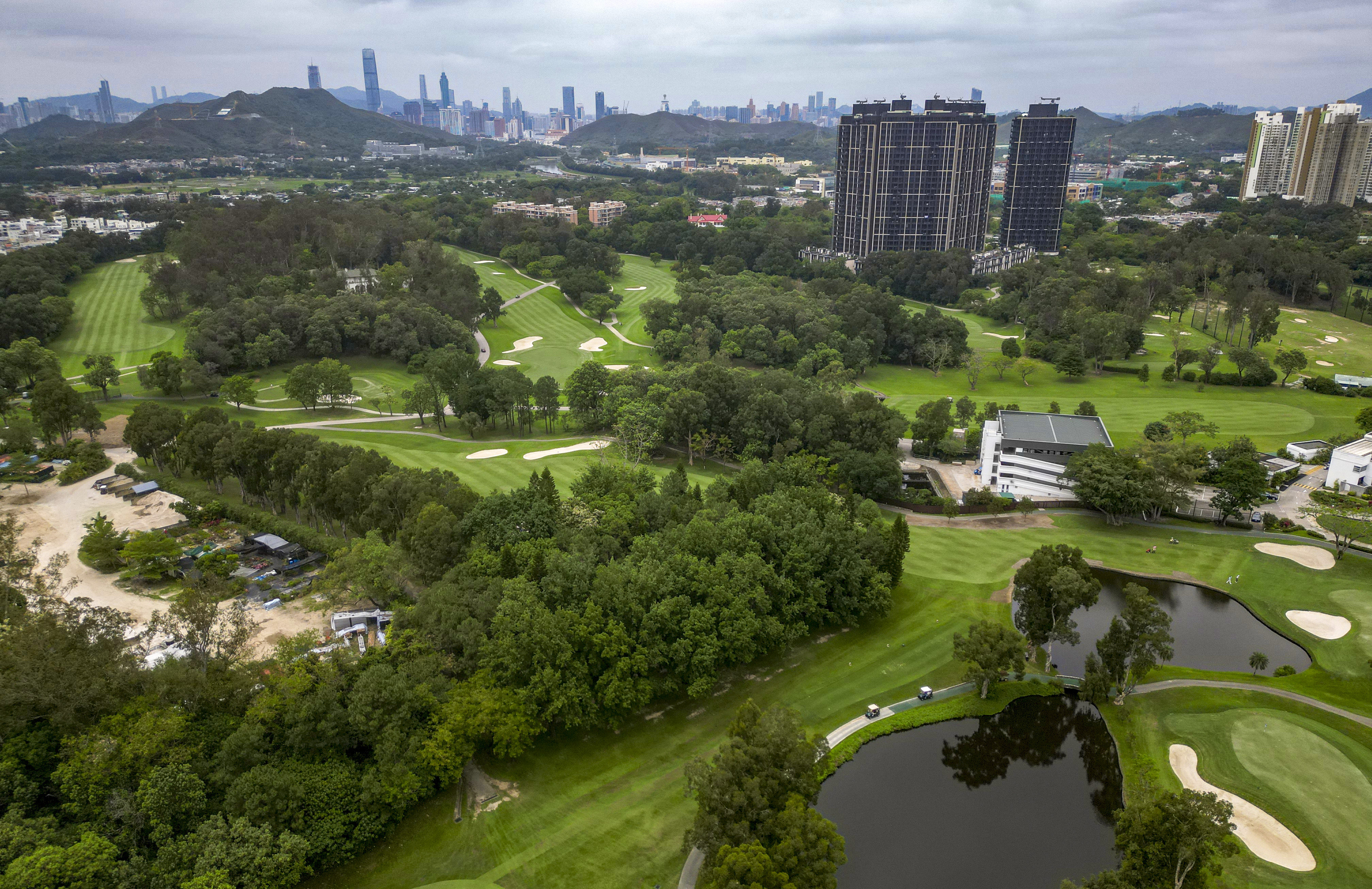 Hong Kong Golf Club in Fanling, part of which has been earmarked for new public housing. Photo: May Tse