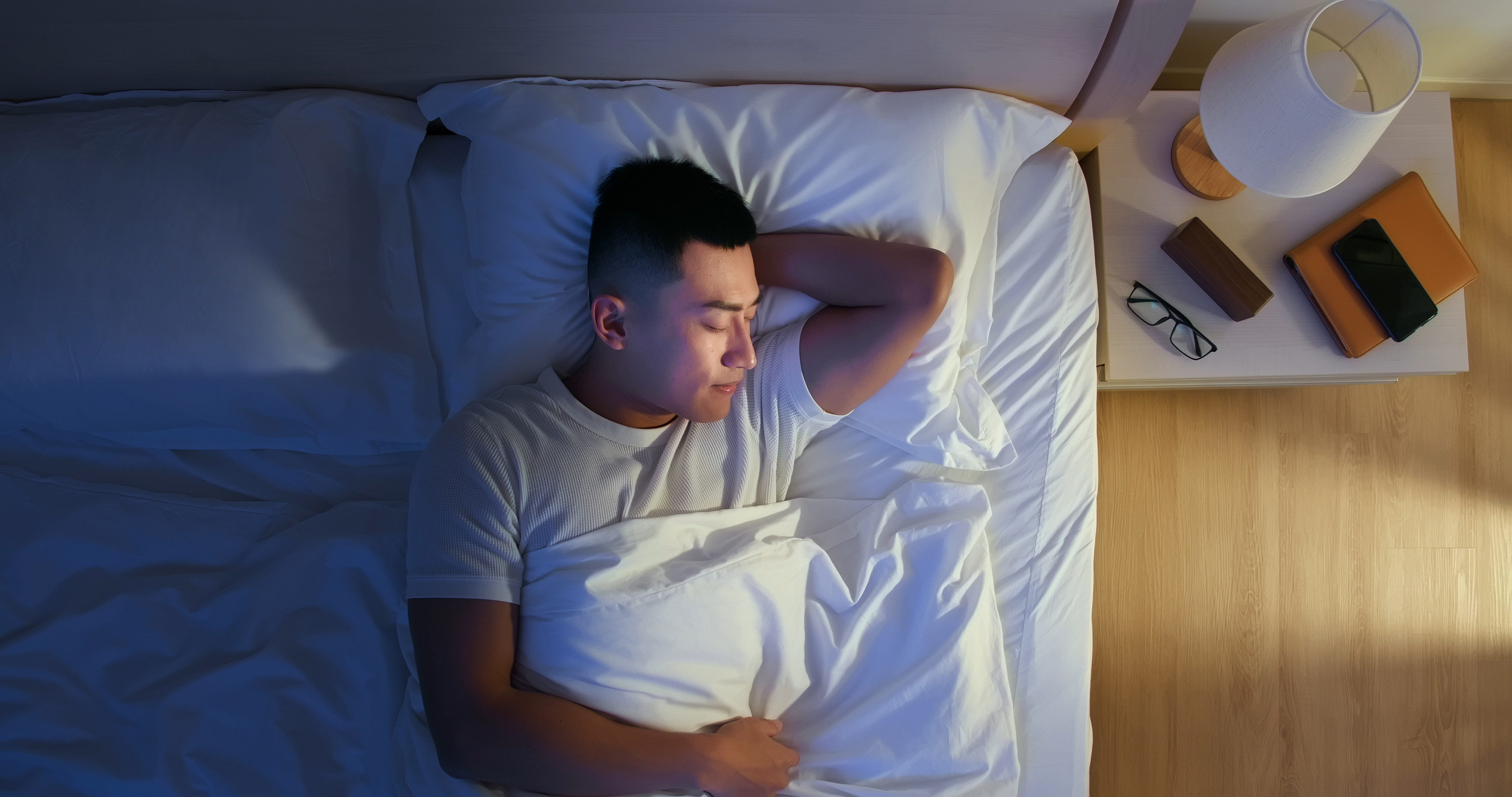 Getting a good night’s sleep can help counteract the effects of stress. Photo: Shutterstock