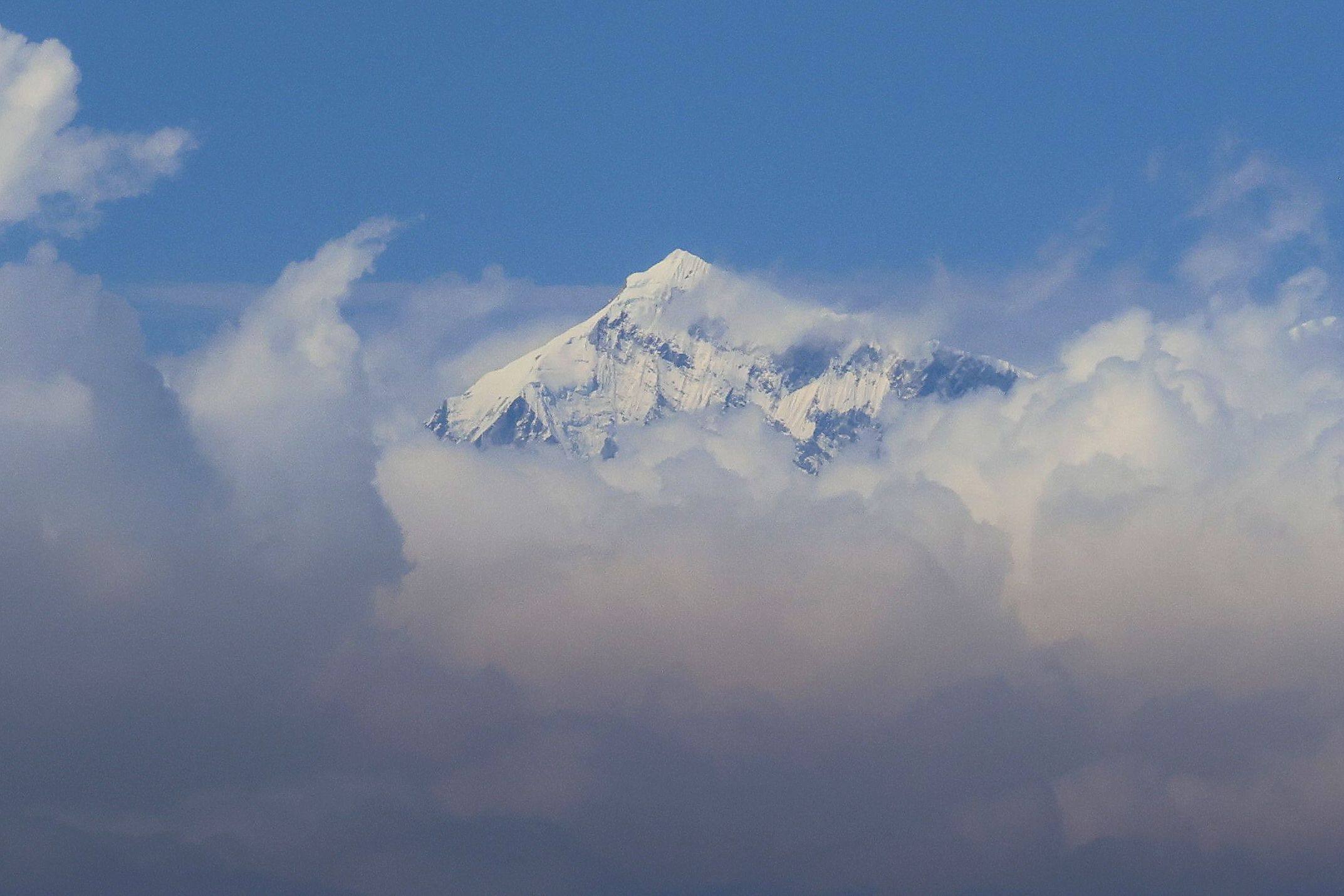 Mount Everest, the highest mountain in the world at 8,848 metres, in Nepal’s Himalayas range. Photo: AFP
