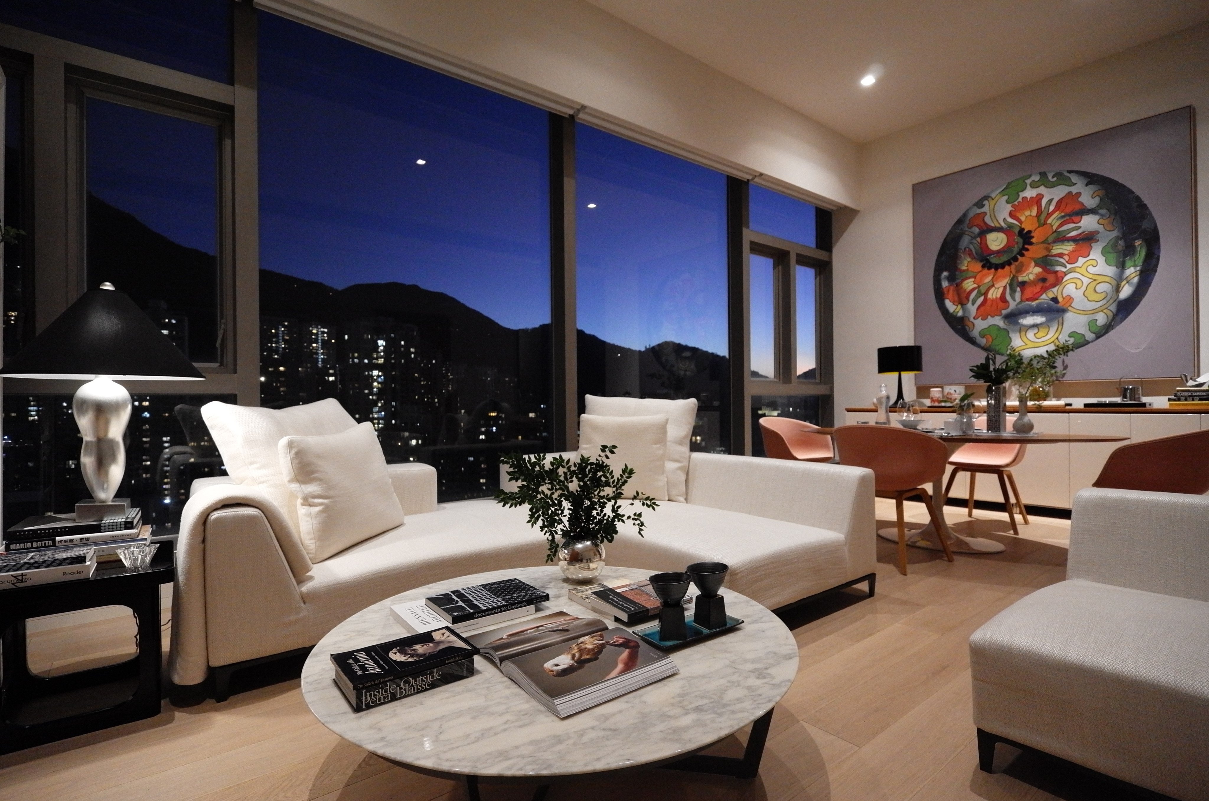 The penthouse apartment in Sai Ying Pun, Hong Kong, after its Italian luxury makeover by Susan Chiow, a newly qualified interior designer who rents the 1,300 sq ft property with her architect husband, Silas. Photo: Silas Chiow