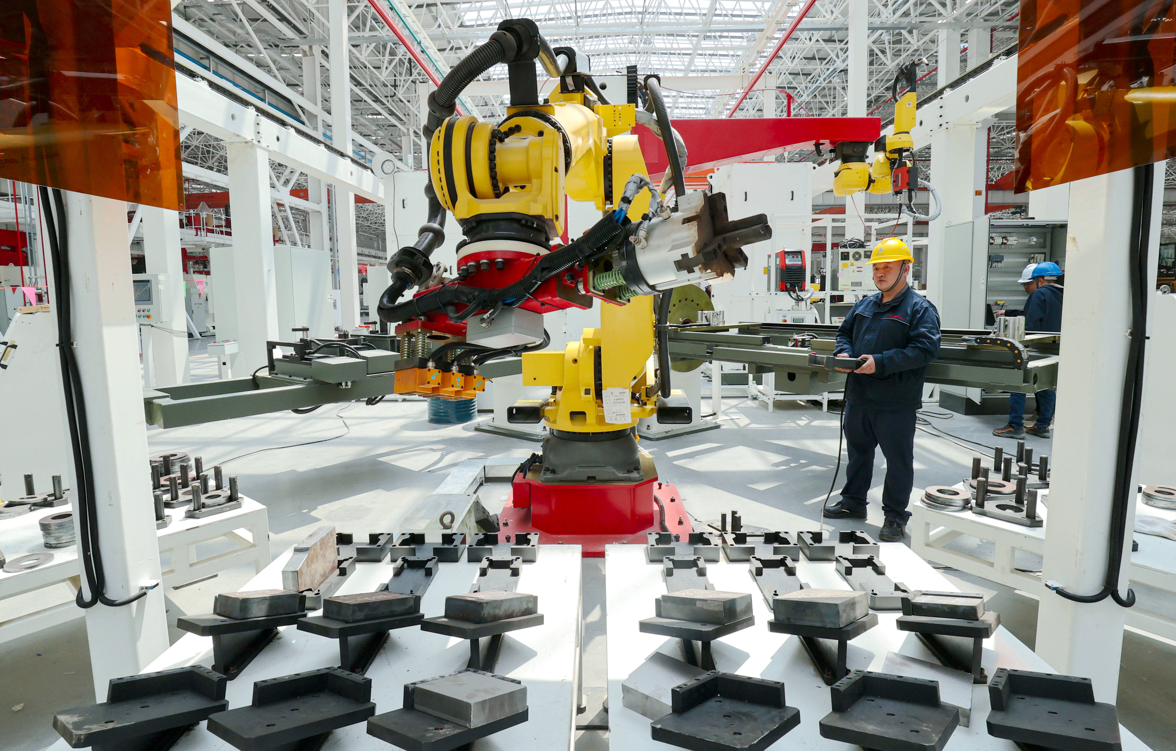 The comments signal a greater focus on advanced industry and development. Photo: Xinhua 