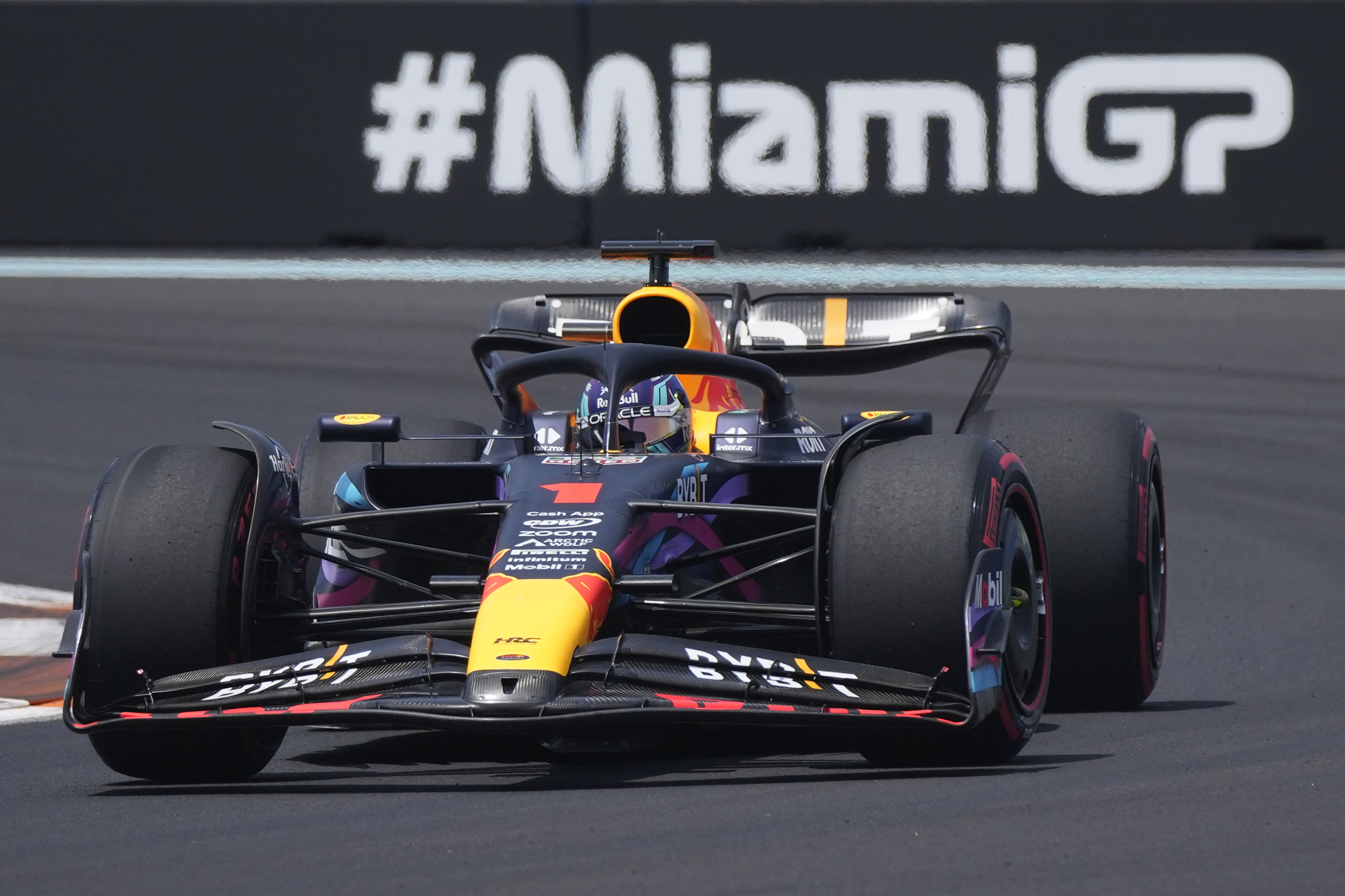 Max Verstappen is aiming to extend Red Bull’s winning streak this season to five from five at this weekend’s Miami Grand Prix. Photo: AP