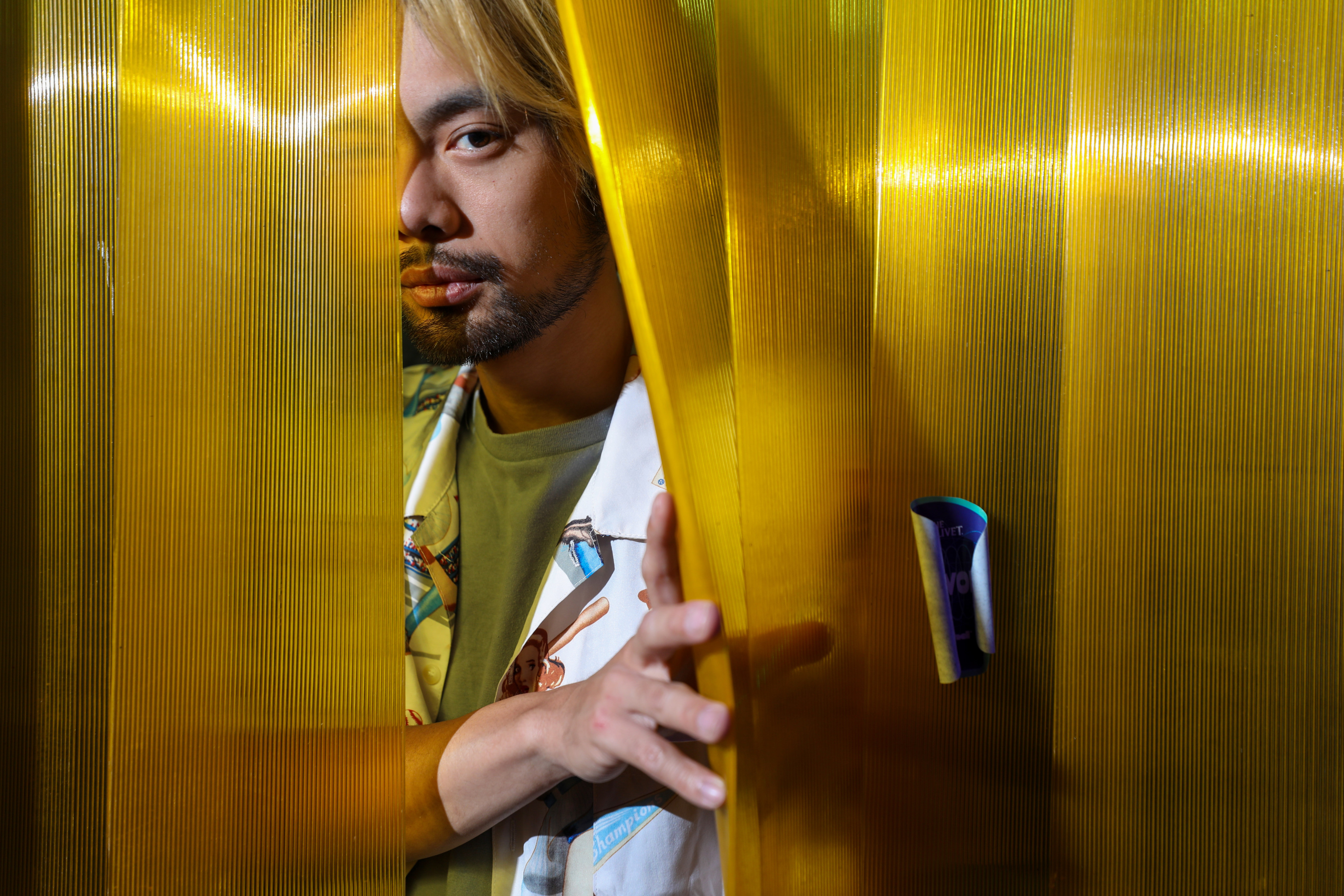 Actor and director Chan Kin-long. Photo:  Xiaomei Chen