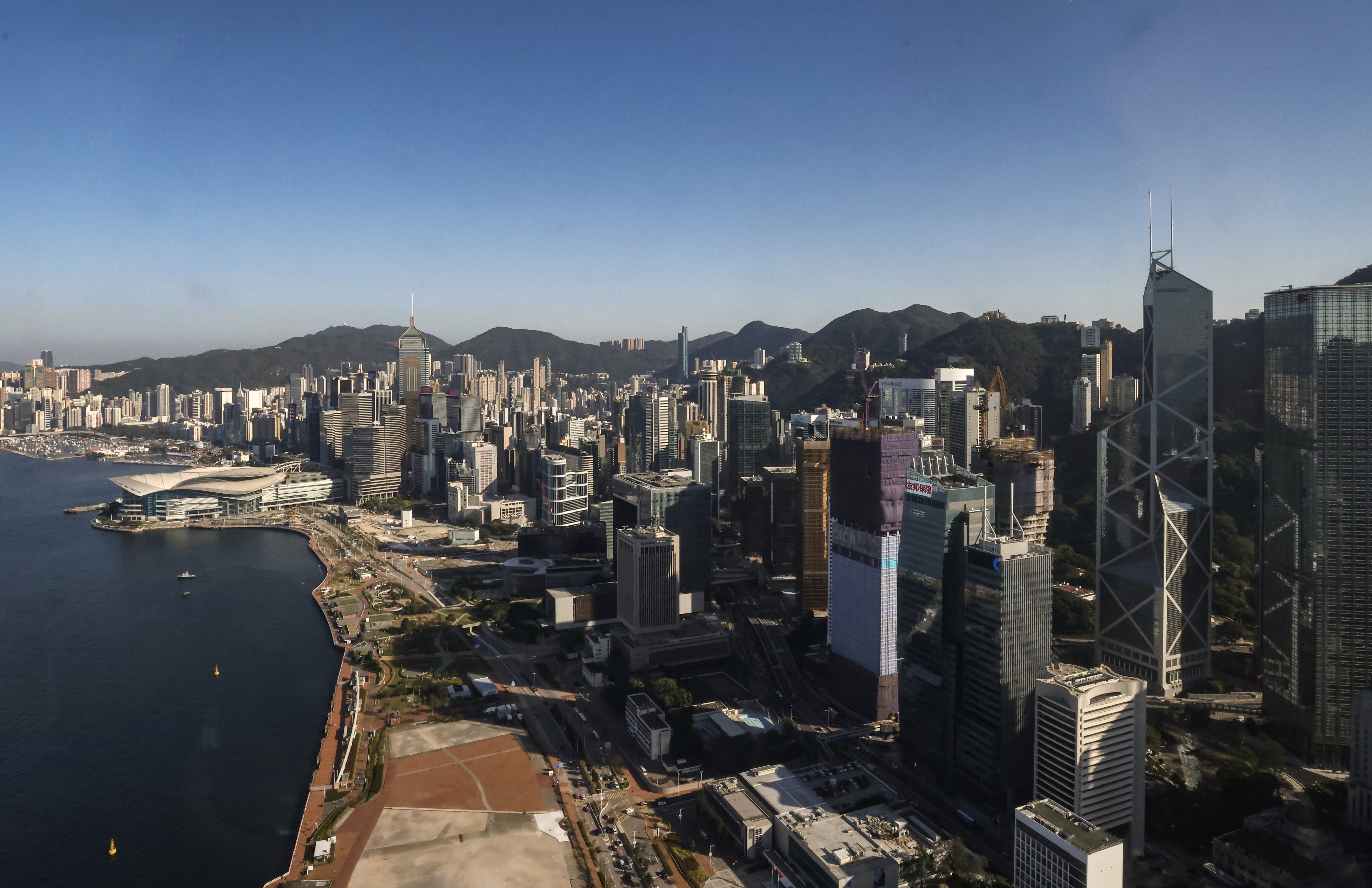 Hong Kong Financial Secretary Paul Chan says the city will help support multilateralism by serving as Asia’s premier “green financing hub”. Photo: Jonathan Wong