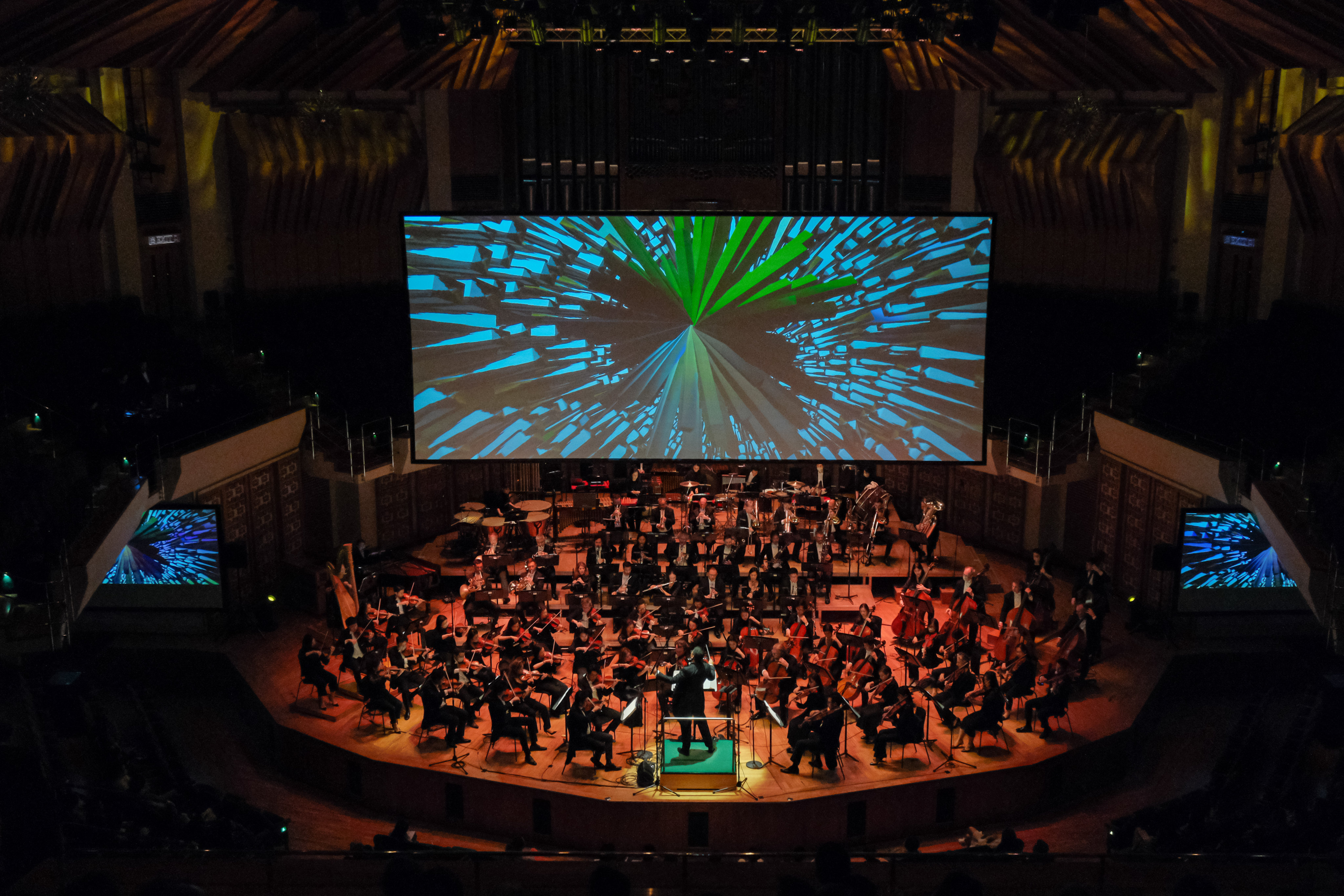 A classical music expert and a “rookie” went to see the Hong Kong Philharmonic Orchestra perform “Metaverse Symphony”. Both were wowed by the music, but neither enjoyed the digital visuals. Photo: Ka Lam