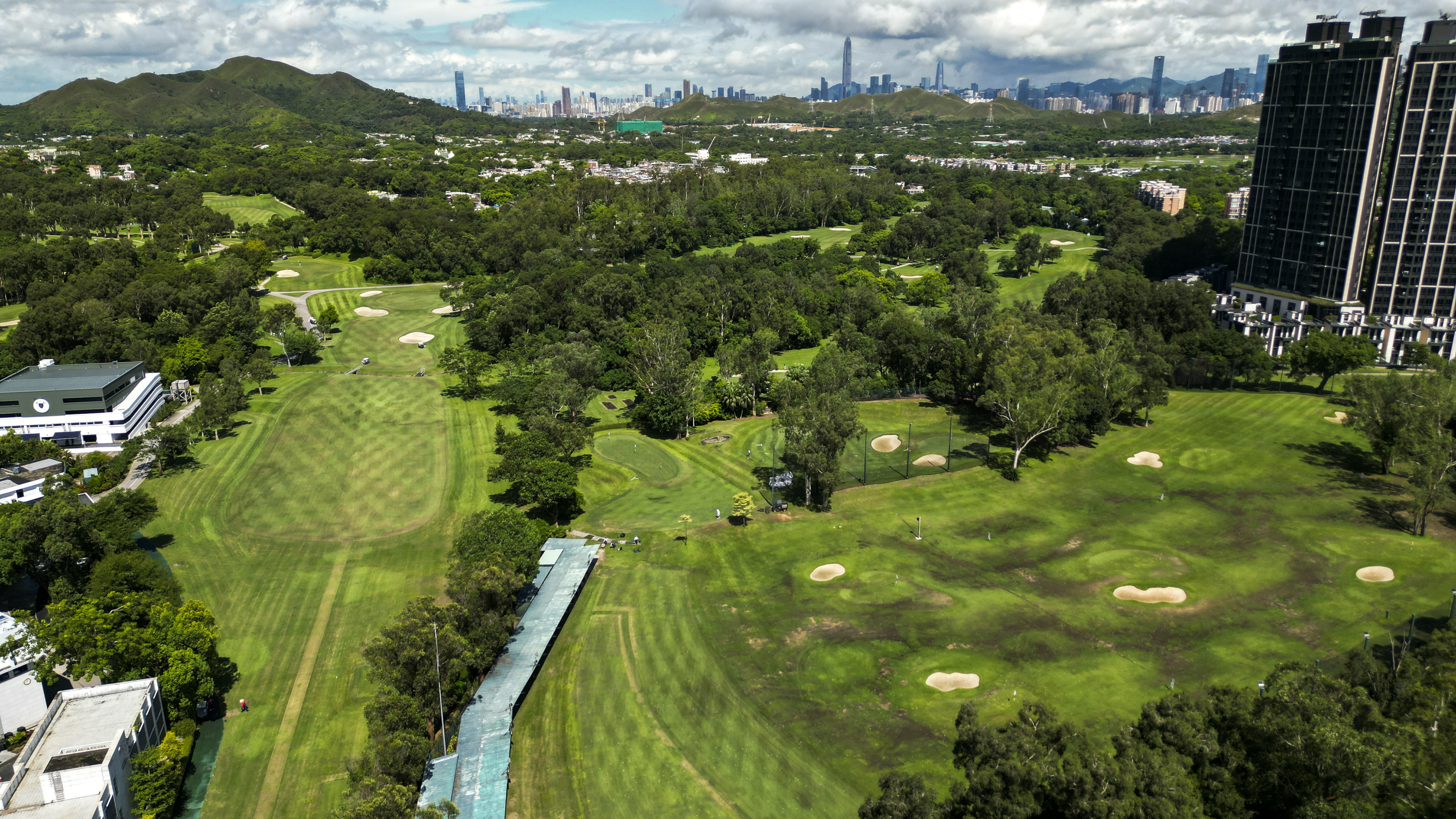 A public housing development to be built on part of the Hong Kong Golf Club in Fanling has been approved. Photo: Sam Tsang