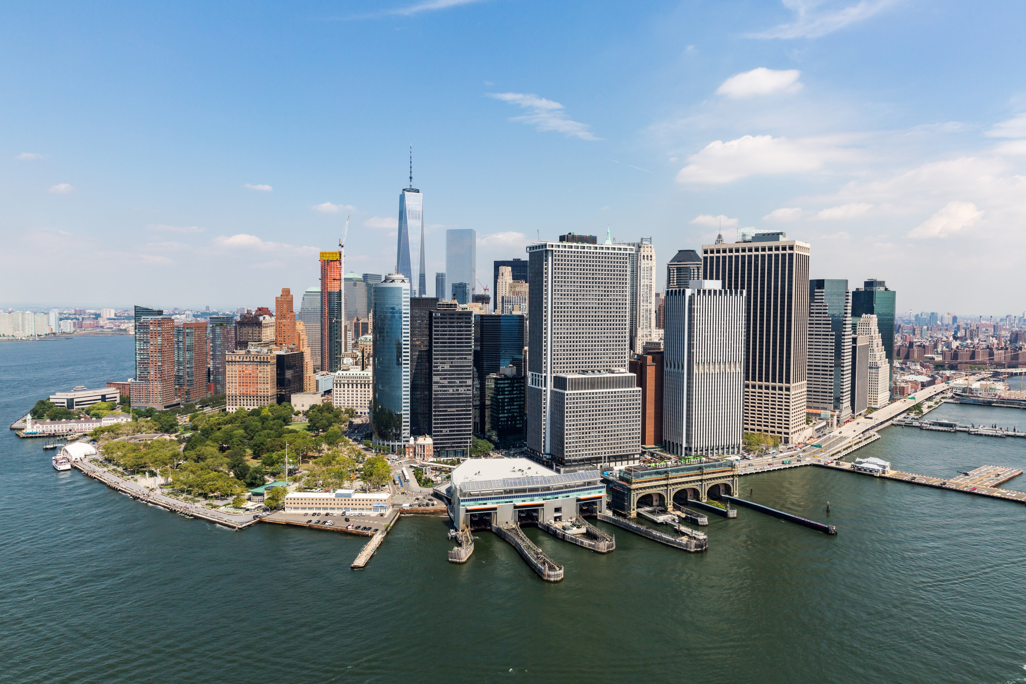 Midtown Manhattan, New York City, seen from Liberty Island. Photo: Shutterstock