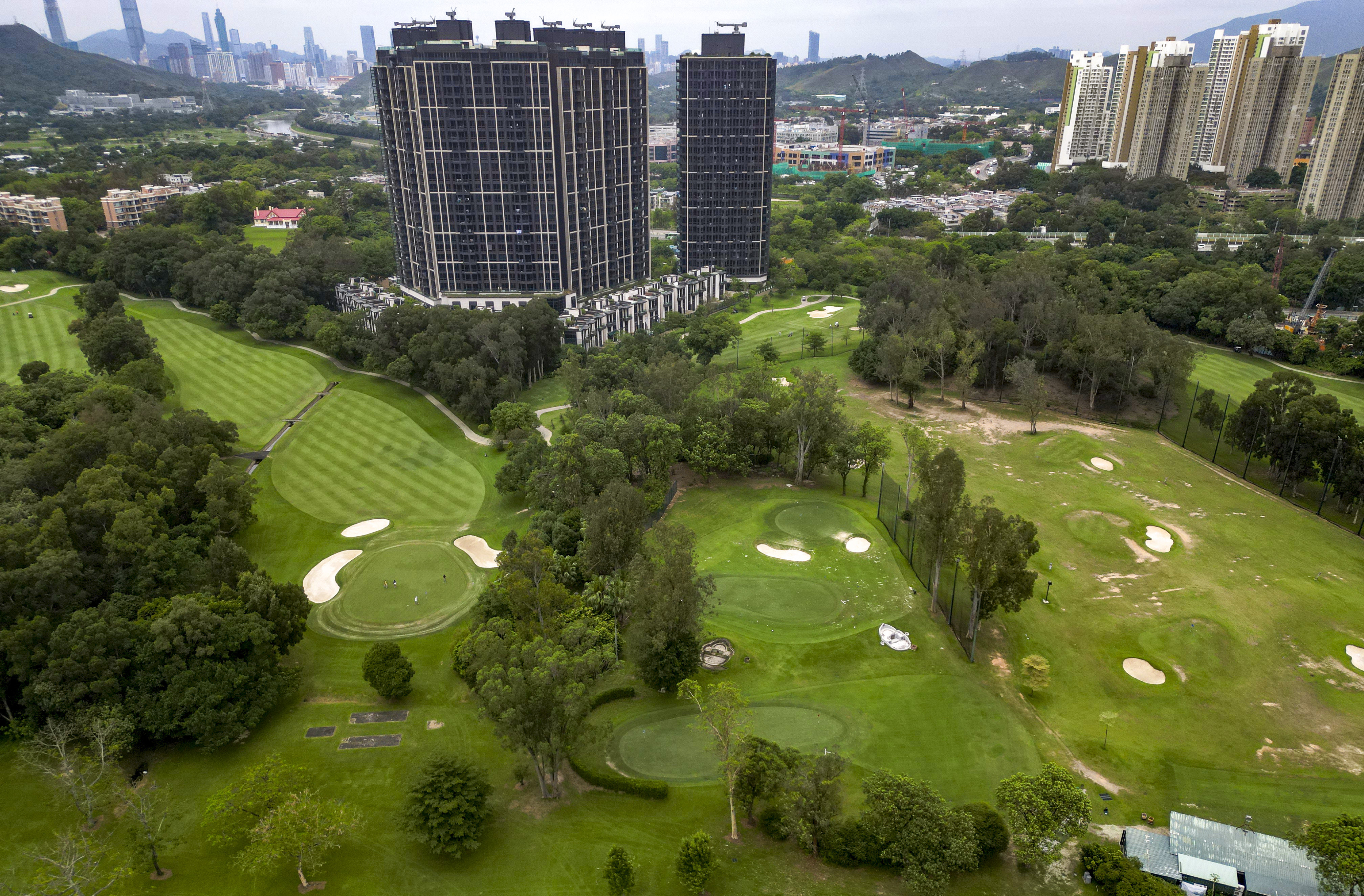 The Hong Kong Golf Club’s course in Fanling. Photo: May Tse