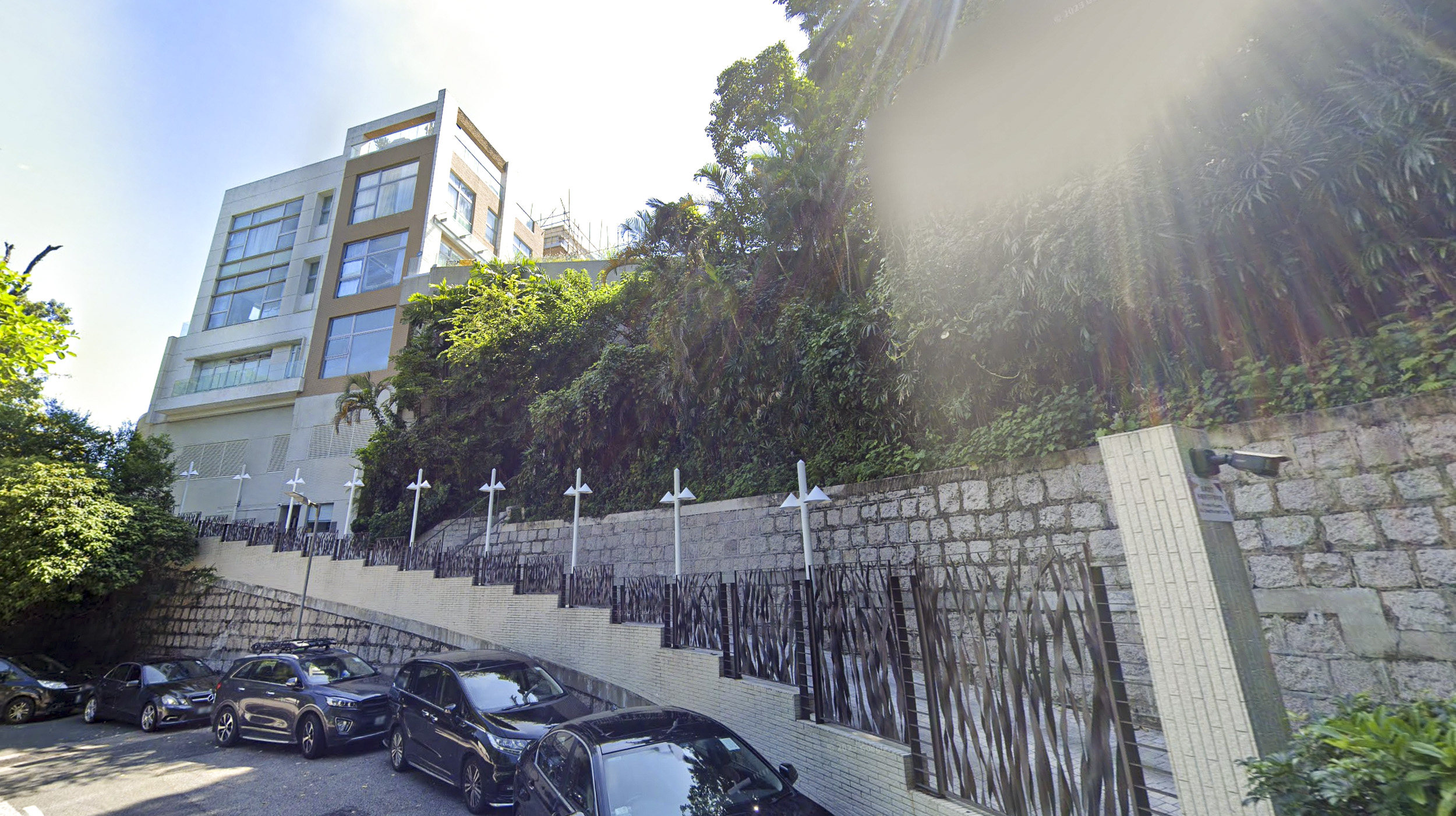 The four-house 31 Barker Road project was developed by Chinese Estates and completed back in 2003. Photo: SCMP Handout