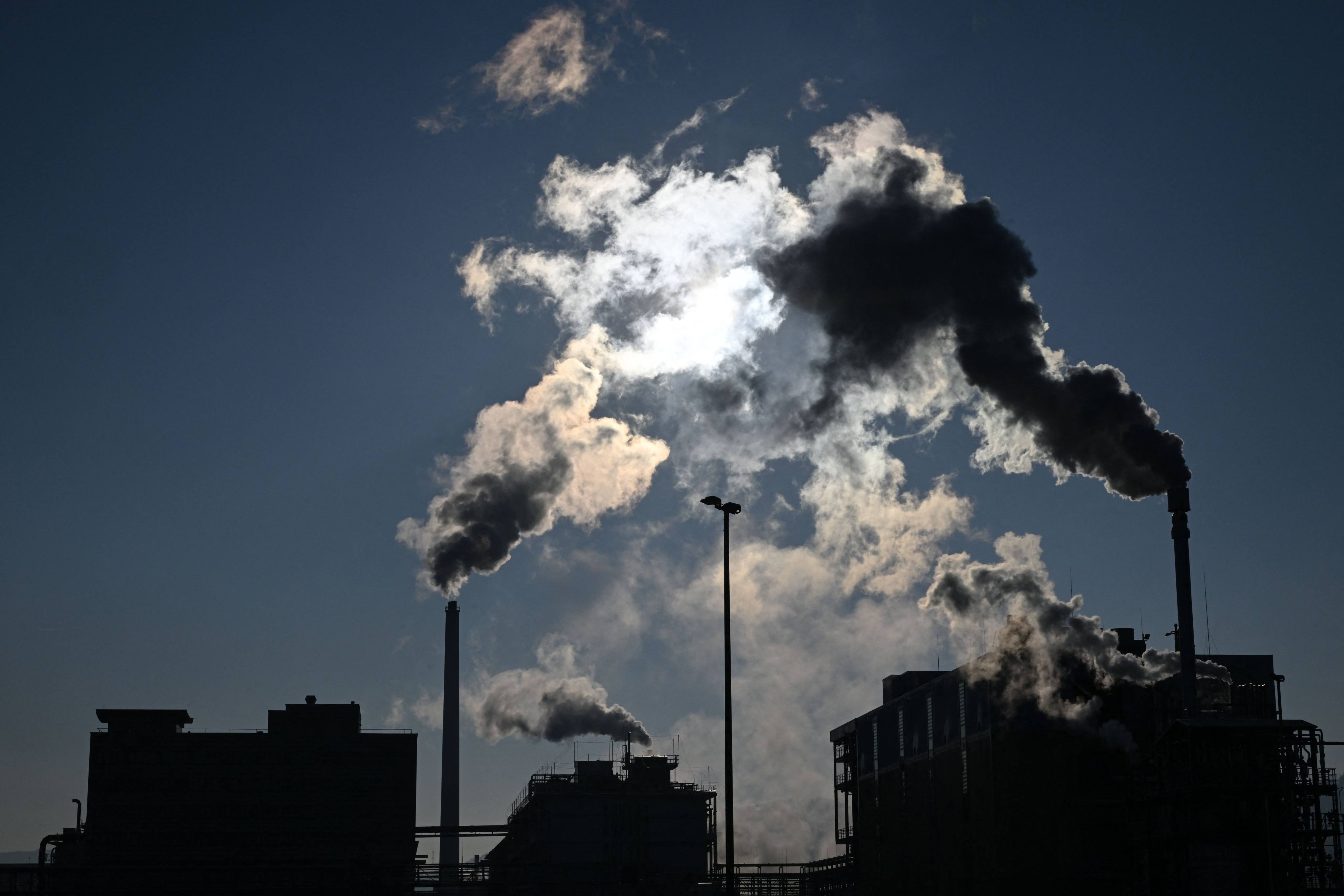 Facilities owned by the listed companies are on track to emit 11.2 billion tonnes of greenhouse gas emissions this year, the same as last year, according to MSCI. Photo: AFP