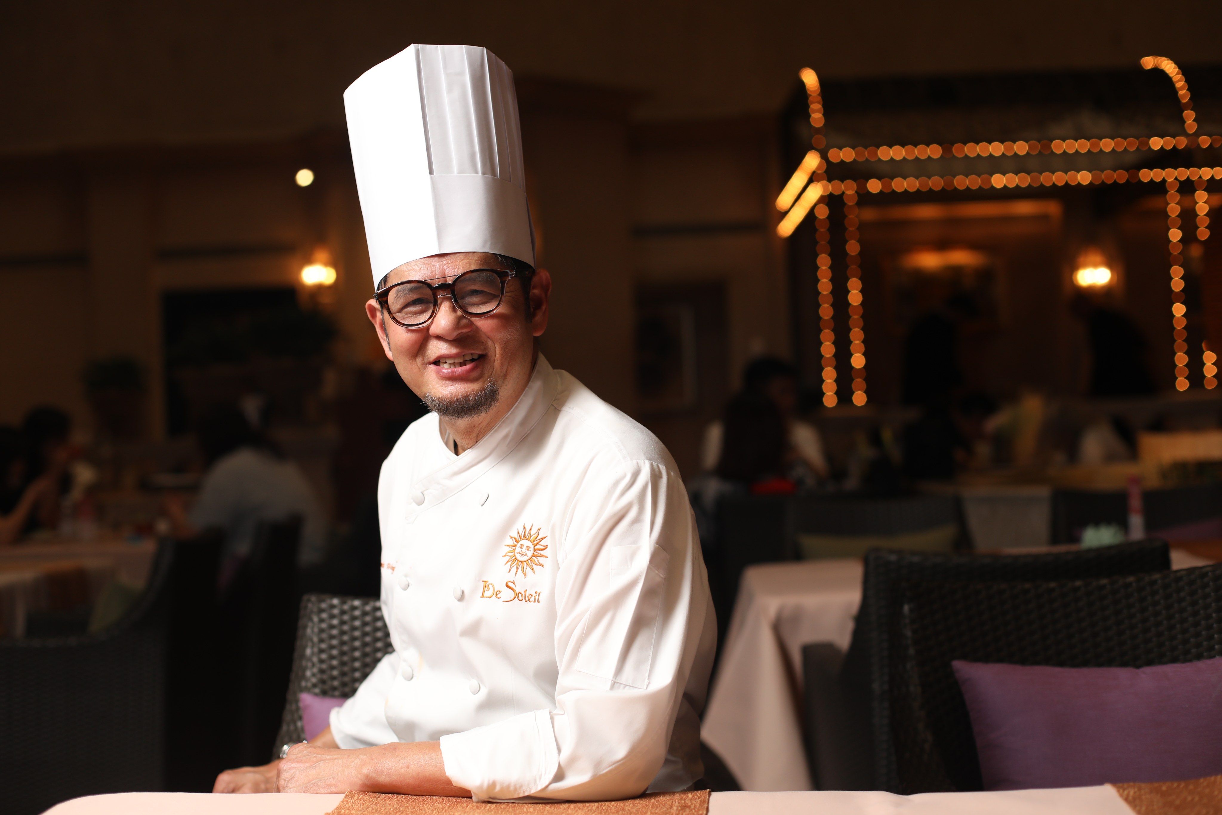 Chef Dennis Wong, founder of Vietnamese restaurant Le Soleil, at the restaurant’s Tsim Sha Tsui location, in Hong Kong. Wong opens up about his journey from refugee to becoming a head chef. Photo: Xiaomei Chen