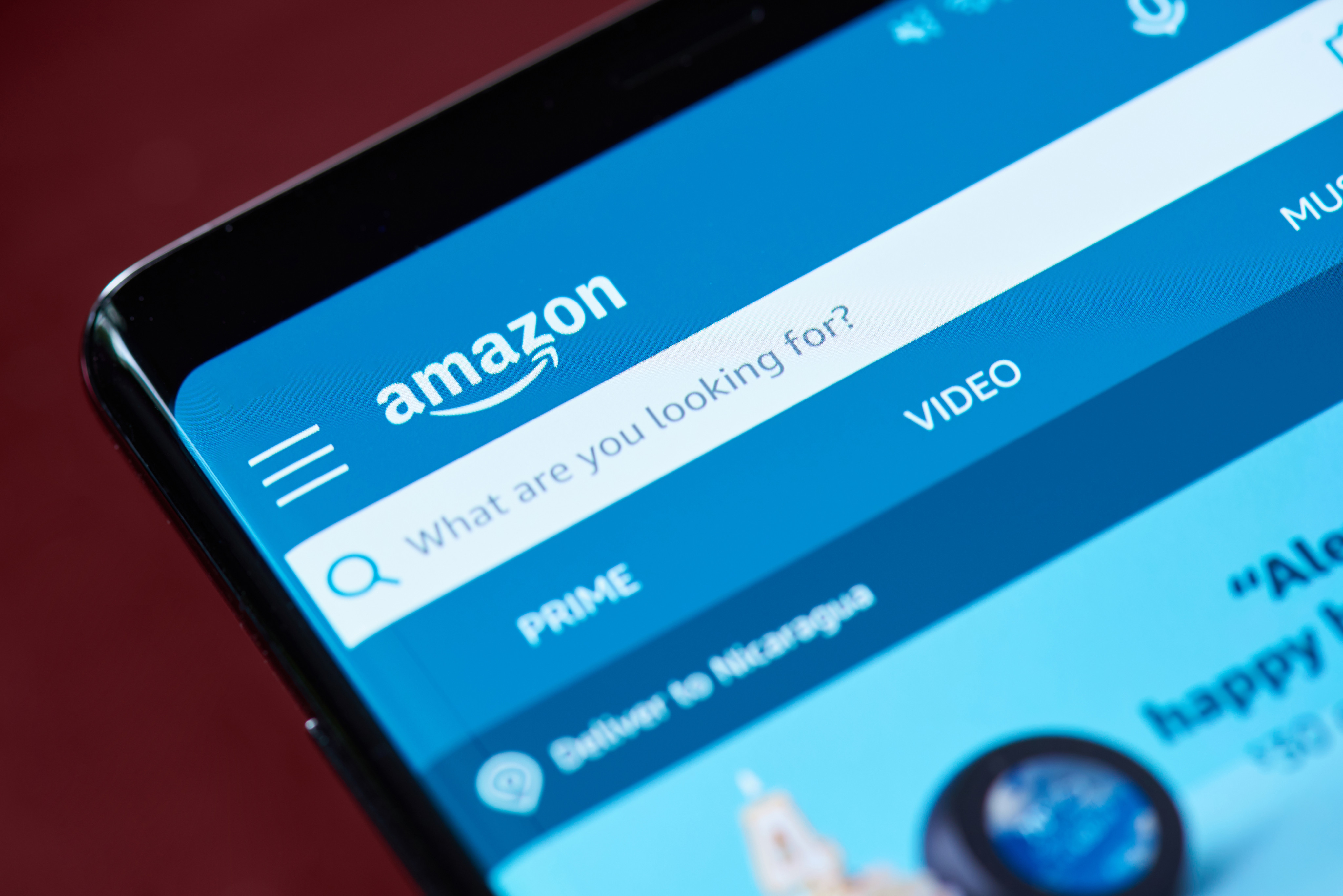 Amazon is looking to add generative artificial intelligence to search on its online store, according to job postings. Photo: Shutterstock