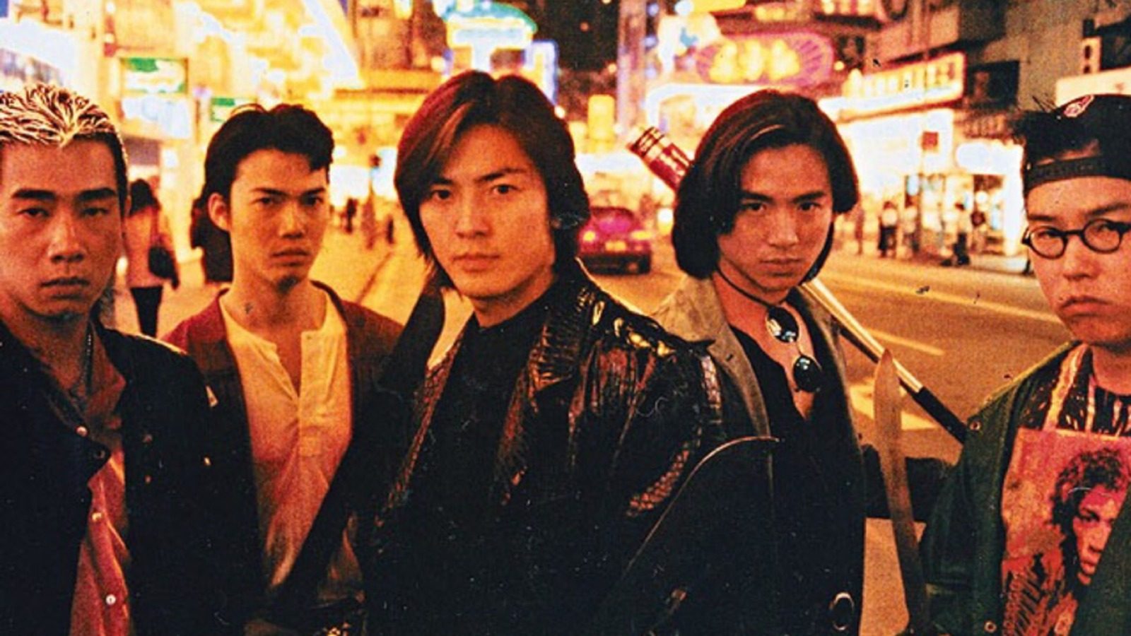 Andrew Lau’s triad film Young and Dangerous, starring Ekin Cheng (centre), tells the story of a group of young gangsters. Photo: Golden Harvest