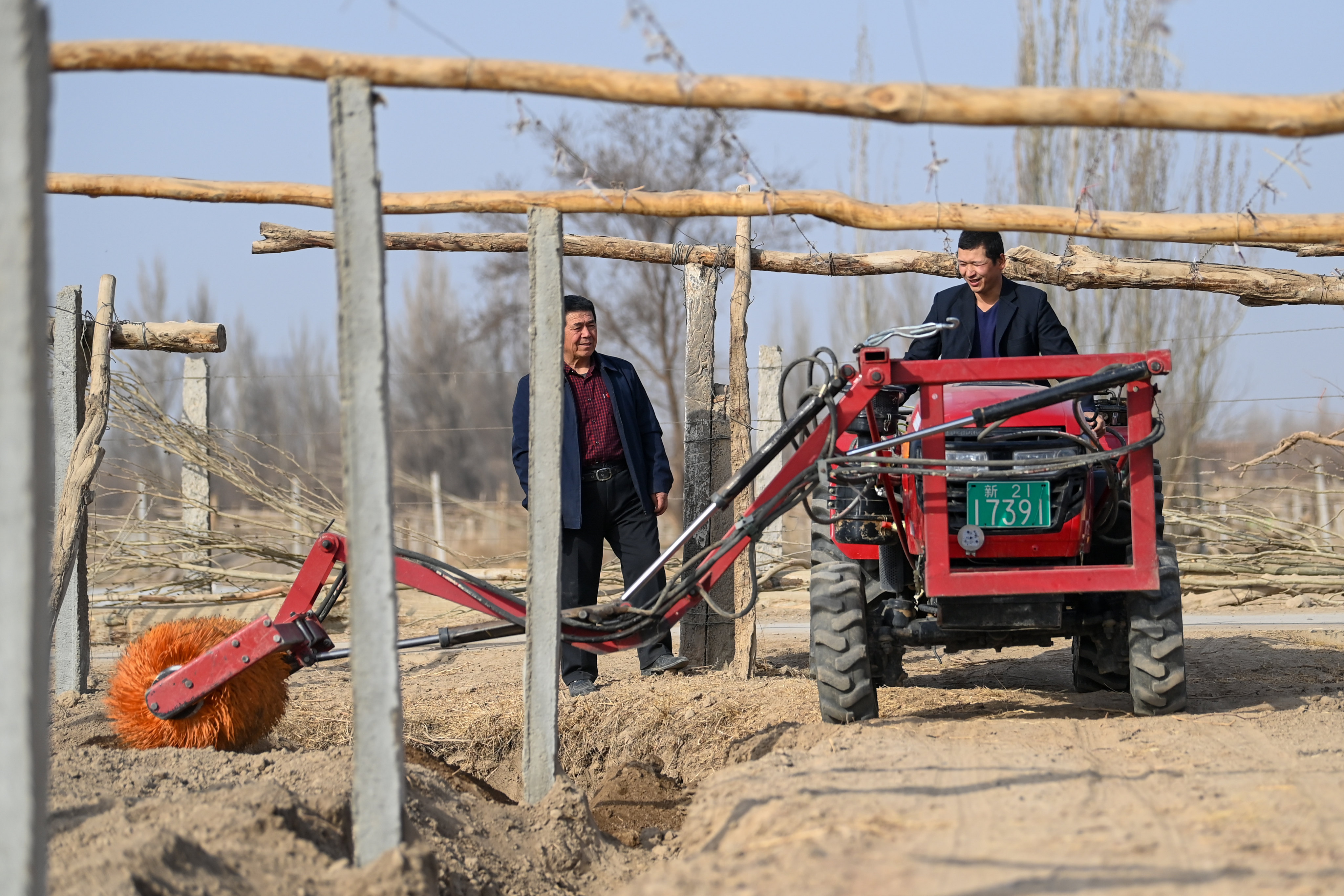 The government is going all out to encourage people in remote areas to switch to battery-powered cars, calling for cash incentives and tailored models. Photo: Xinhua