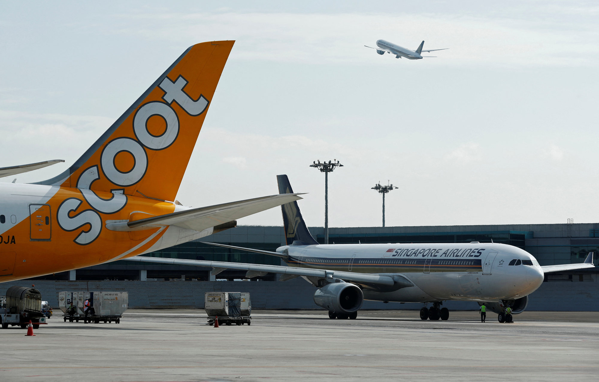 Singapore Airlines và các chi nhánh của hãng đã vận chuyển 26,5 triệu hành khách Ảnh: Reuters