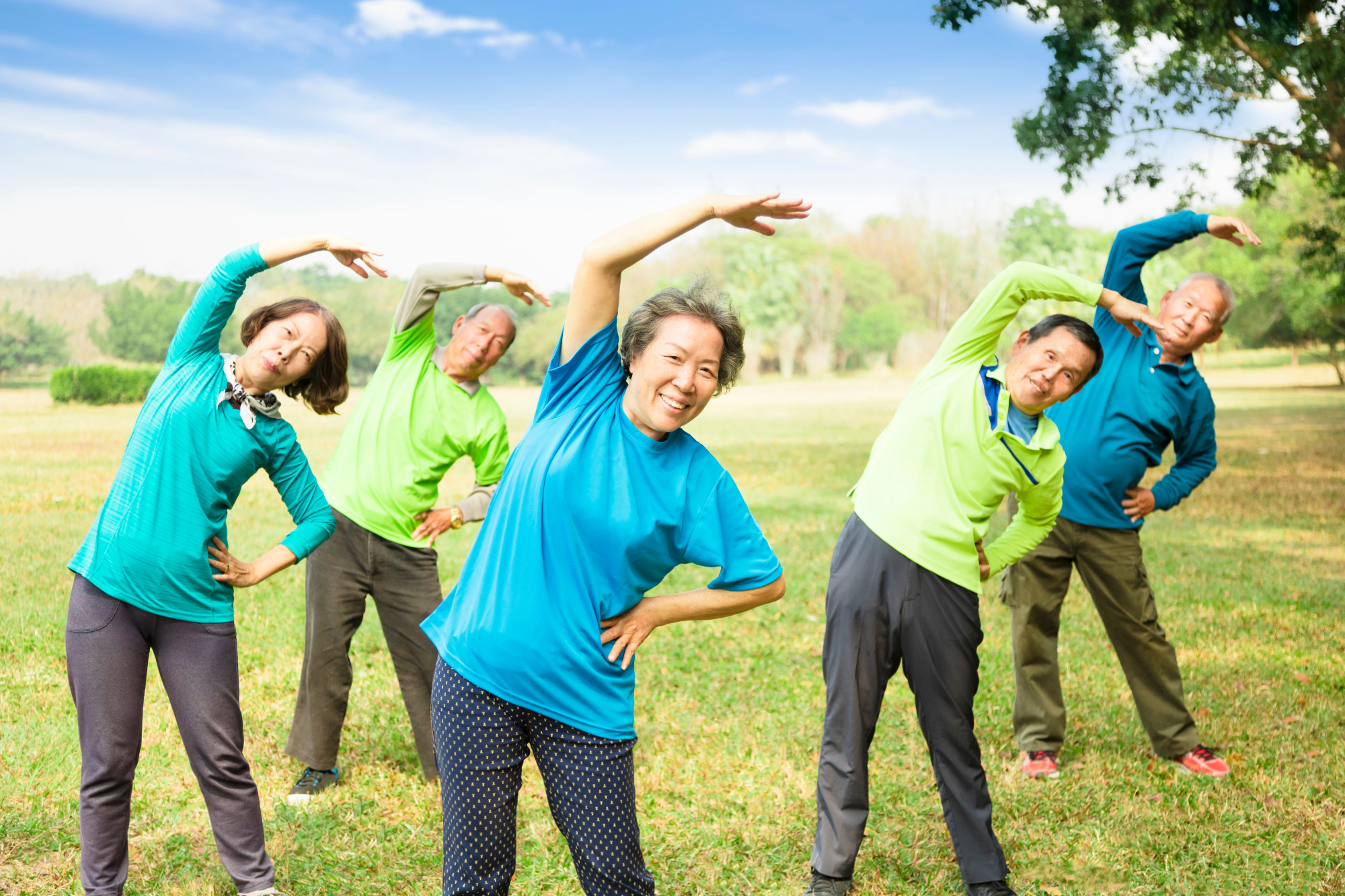 Some online speculate that the woman, like many elderly in China, who go to parks to shout and laugh to improve lung health, is just exercising in a way that works for her. Photo: Shutterstock