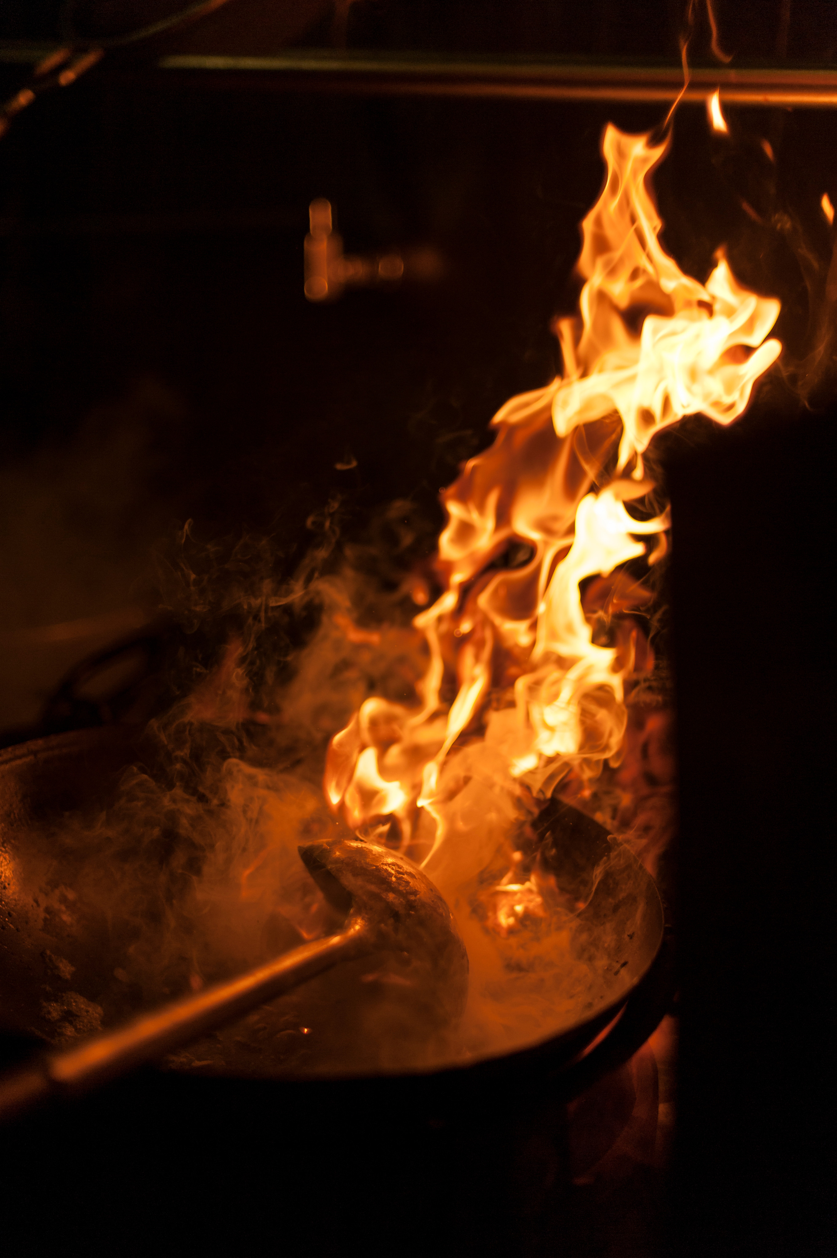 “Wok hei”, the “breath of the wok”. Photo: Shutterstock