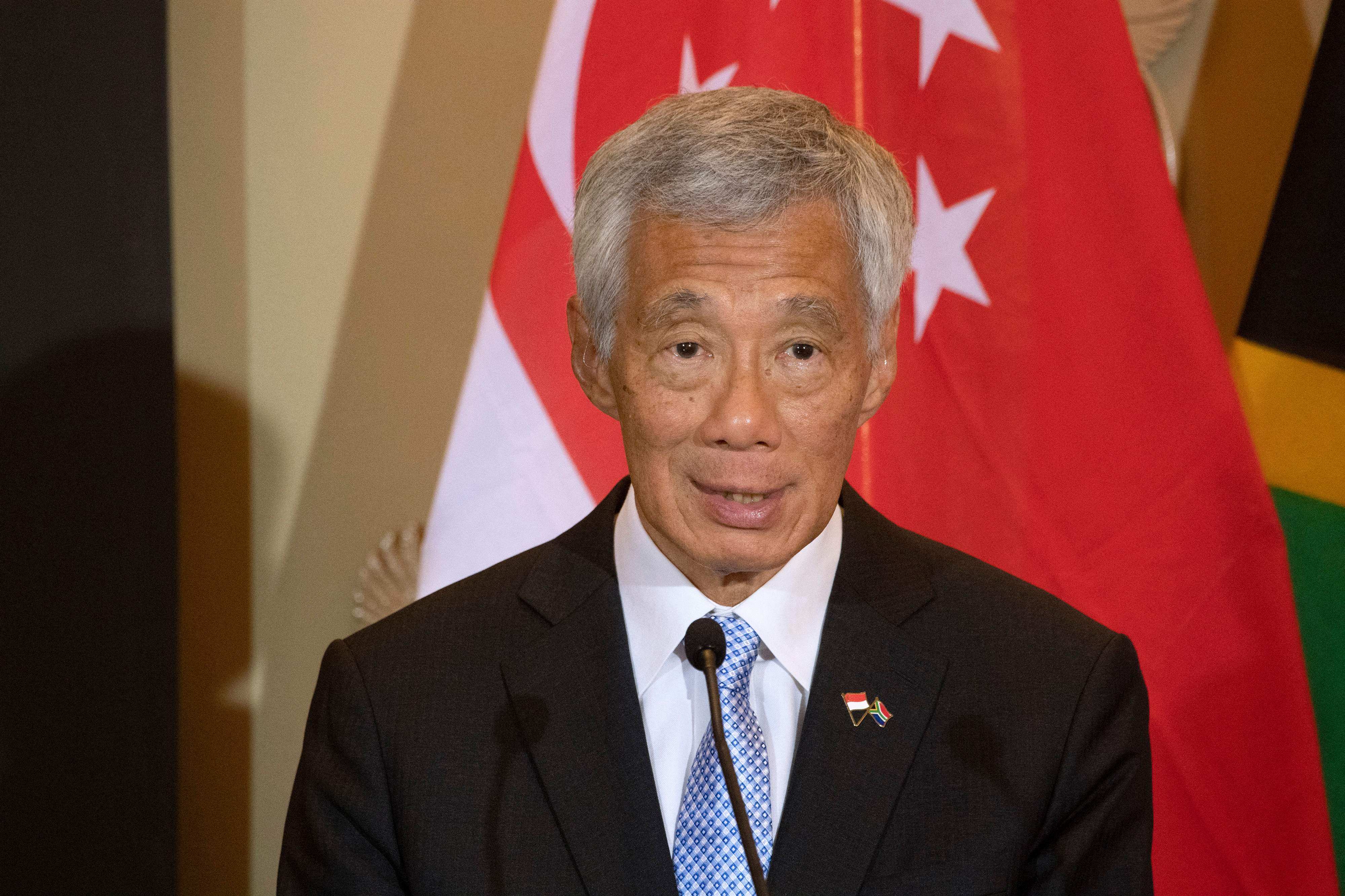 Singapore’s Prime Minister Lee Hsien Loong announced on Facebook that he has tested positive for Covid-19. Photo: File/AFP