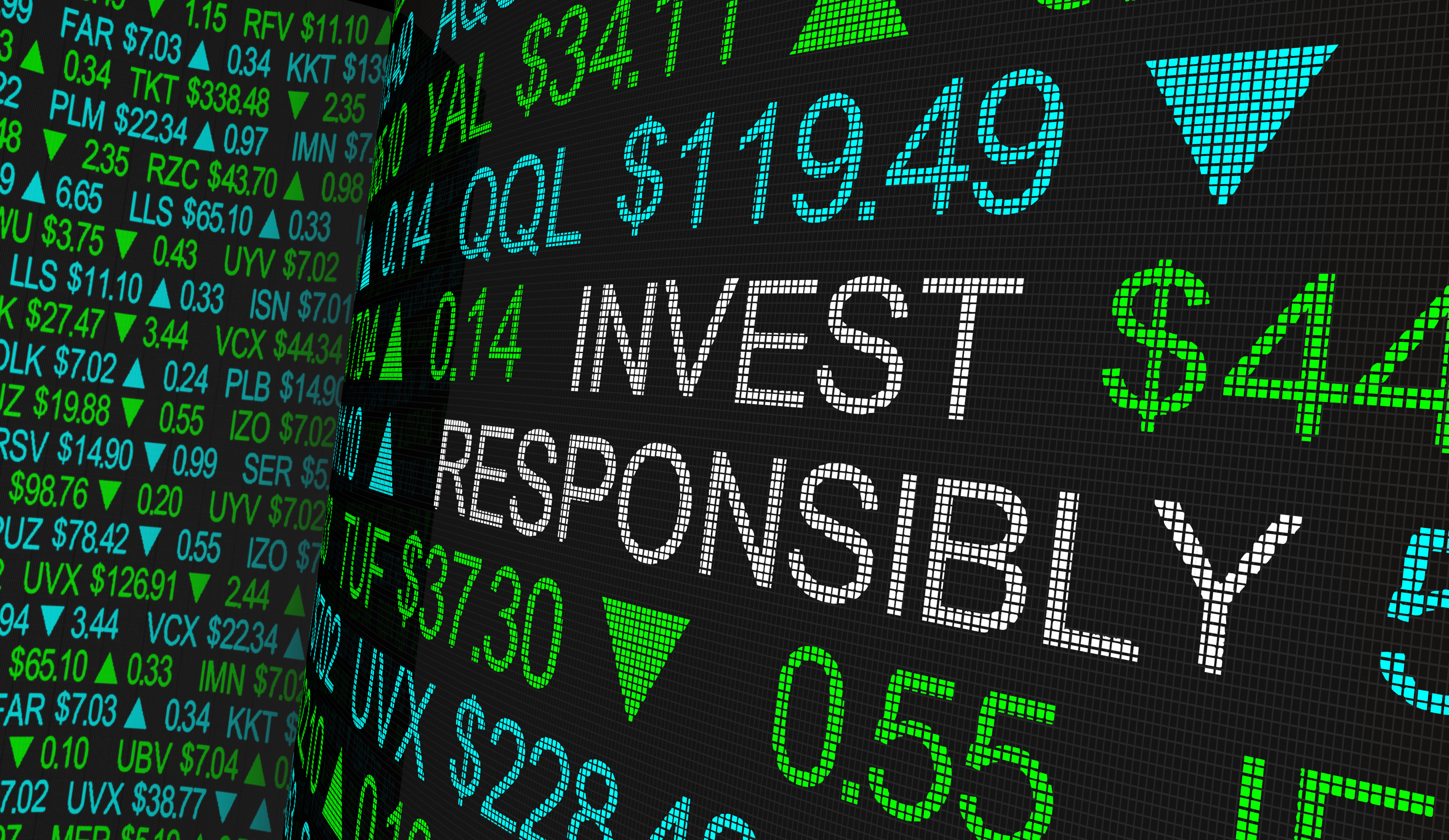 Shutterstock ID: 1359241973
Invest Responsibly Ethical Investing Moral Stock Investment 3d Illustration