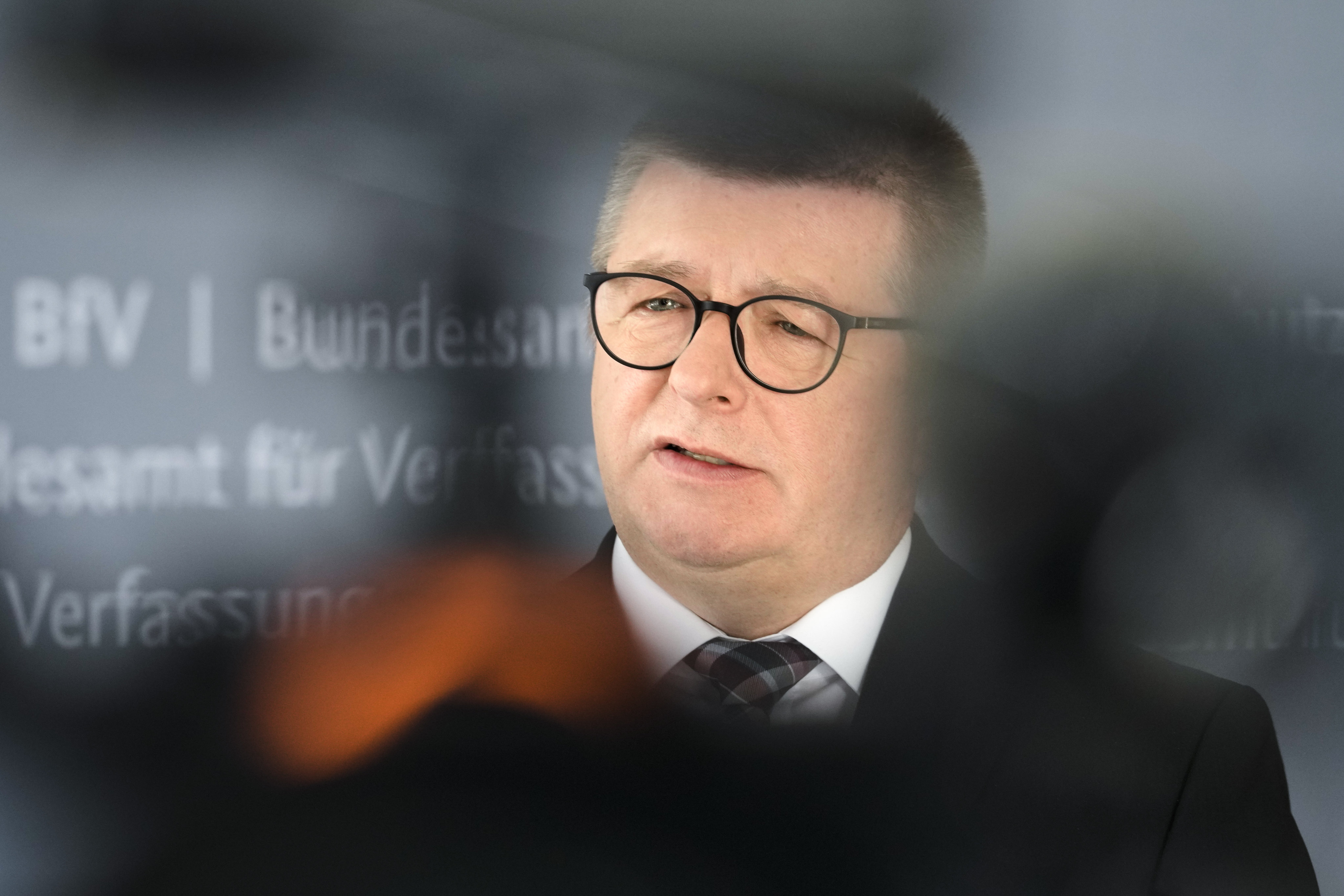 Thomas Haldenwang, who heads the Federal Office for the Protection of the Constitution, or BfV, said the mixing of previously separate groups – from far-right extremists to QAnon conspiracy theorists – and their willingness to use violence was particularly worrying. Photo: AP