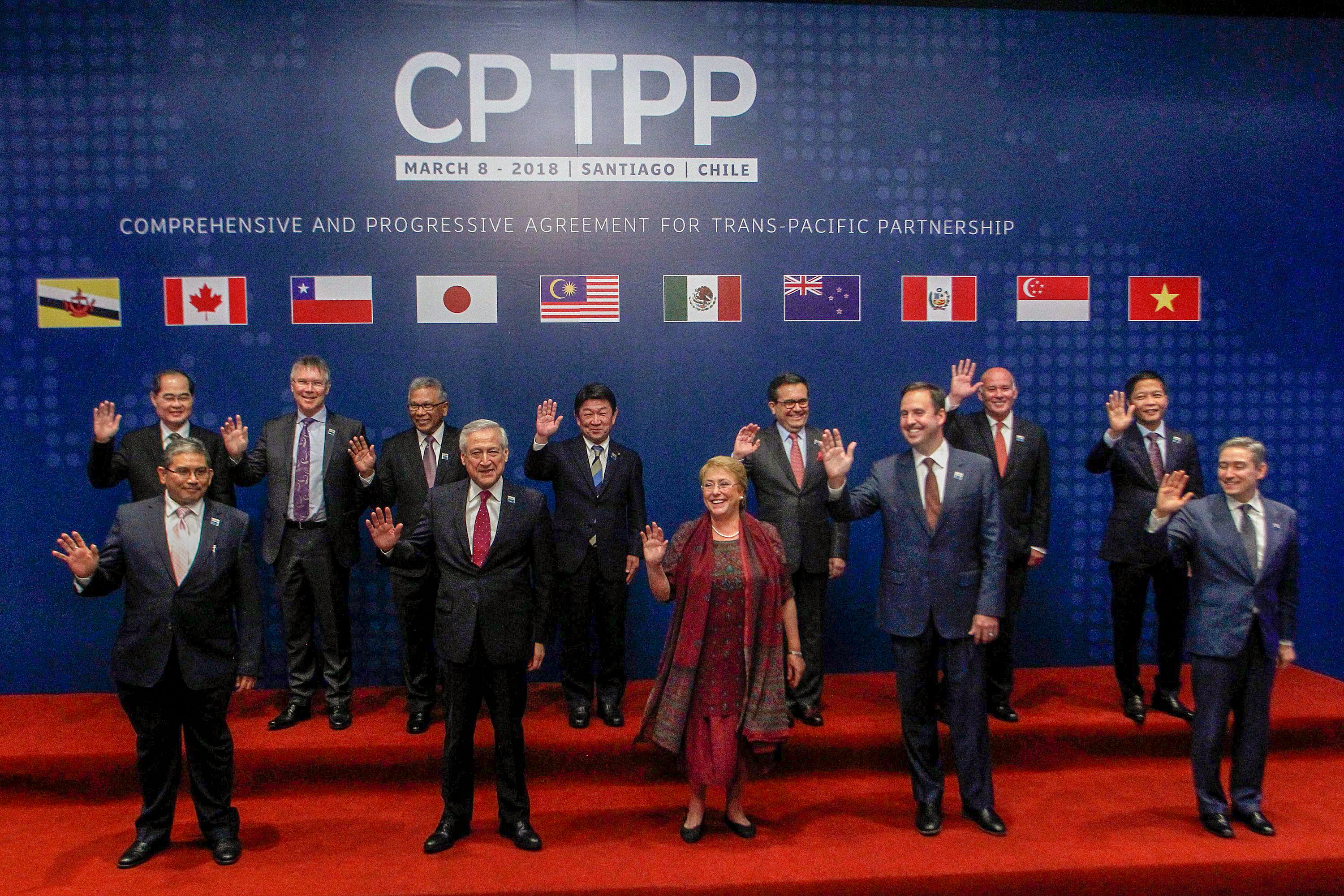China is keen on joining the Pacific Rim-focused trade pact, the Comprehensive and Progressive Agreement for Trans-Pacific Partnership. Photo: AFP
