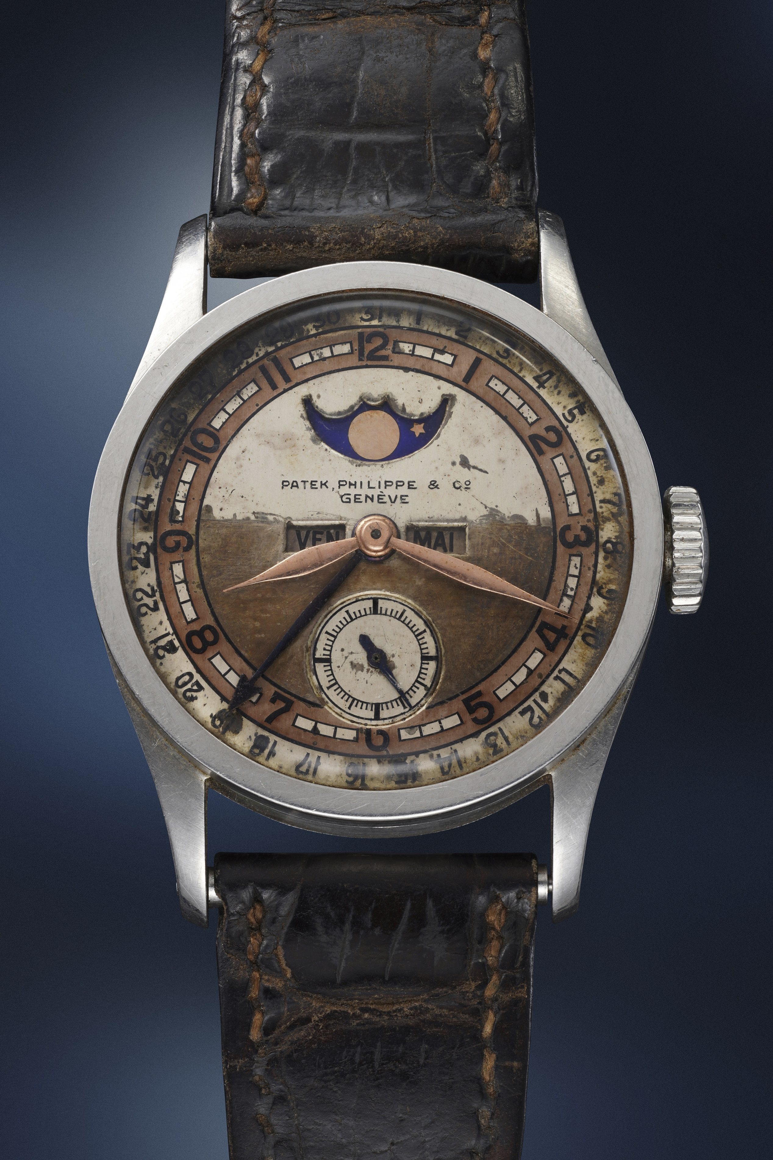 The Patek Philippe watch once owned by Puyi, China’s last emperor. Photo: Handout