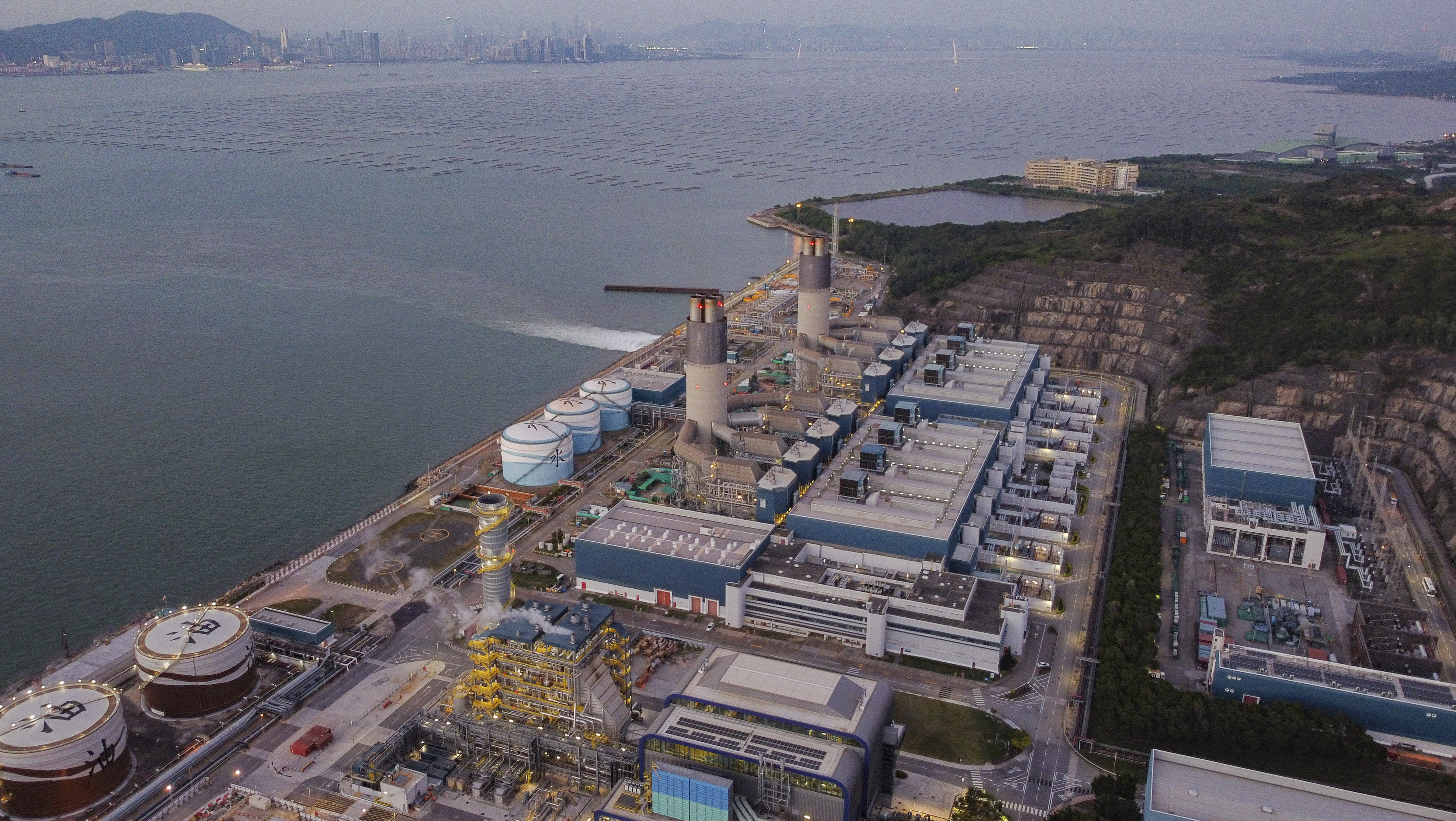 A view of  CLP Power’s Black Point Power Station in Lung Kwu Tan, New Territories, in 2021. Hong Kong must act quickly to limit the impacts of the climate crisis. Photo: Martin Chan 