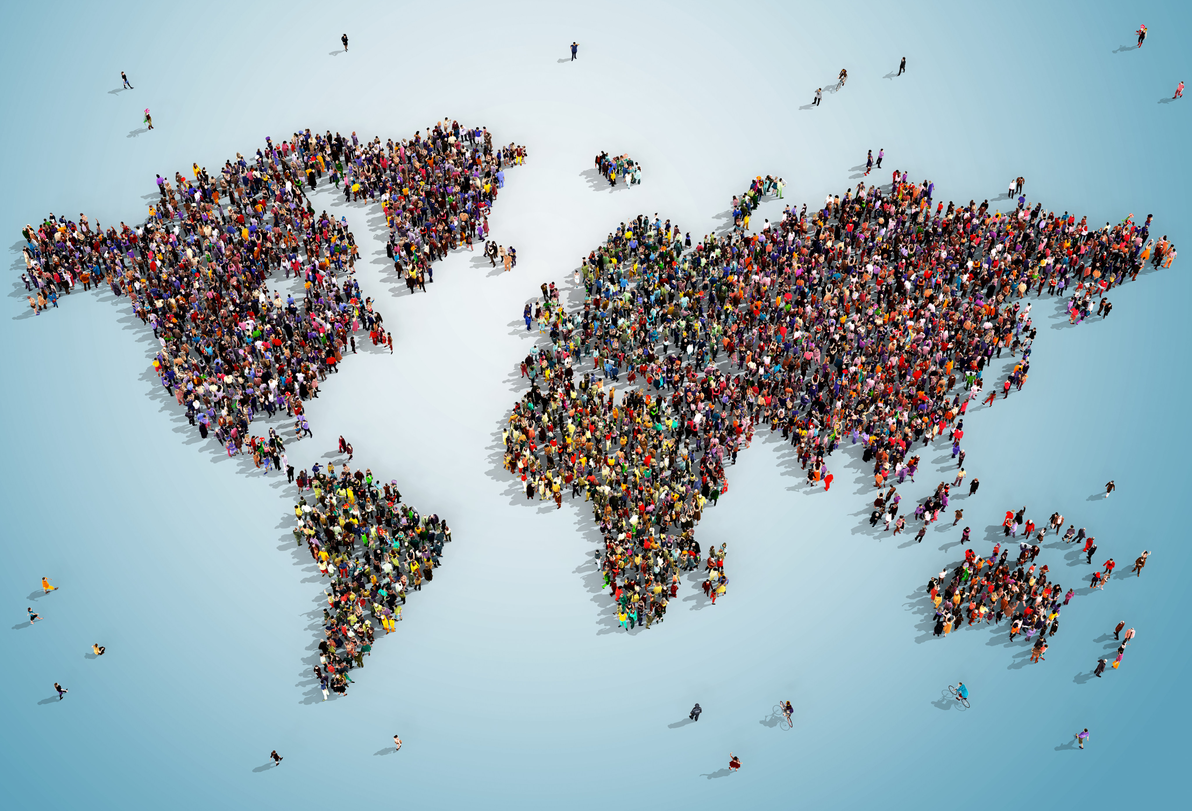 Despite globalisation, an interest in international affairs is not the priority for most people. Photo: Shutterstock