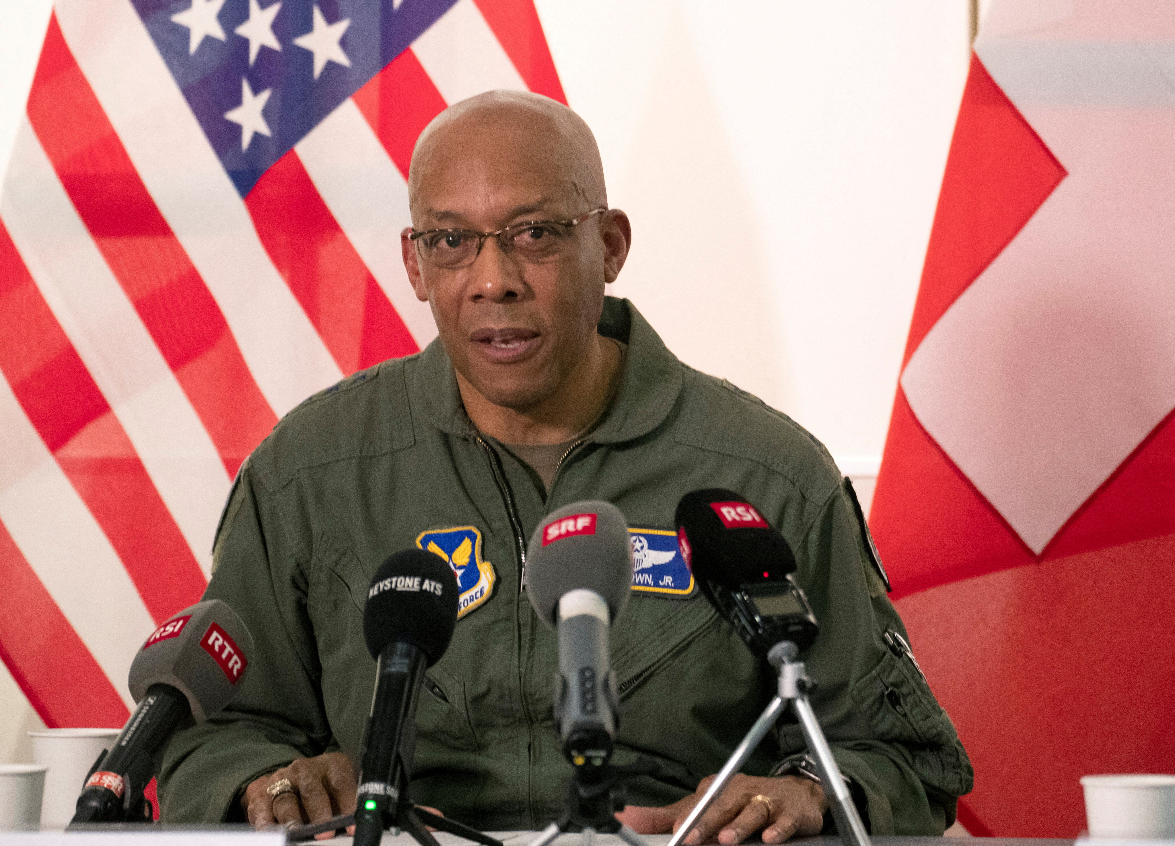 US Air Force General Charles Q. Brown Jnr would be only the second black officer to become chair of the Joint Chiefs of Staff, after Colin Powell two decades ago. Photo: Reuters