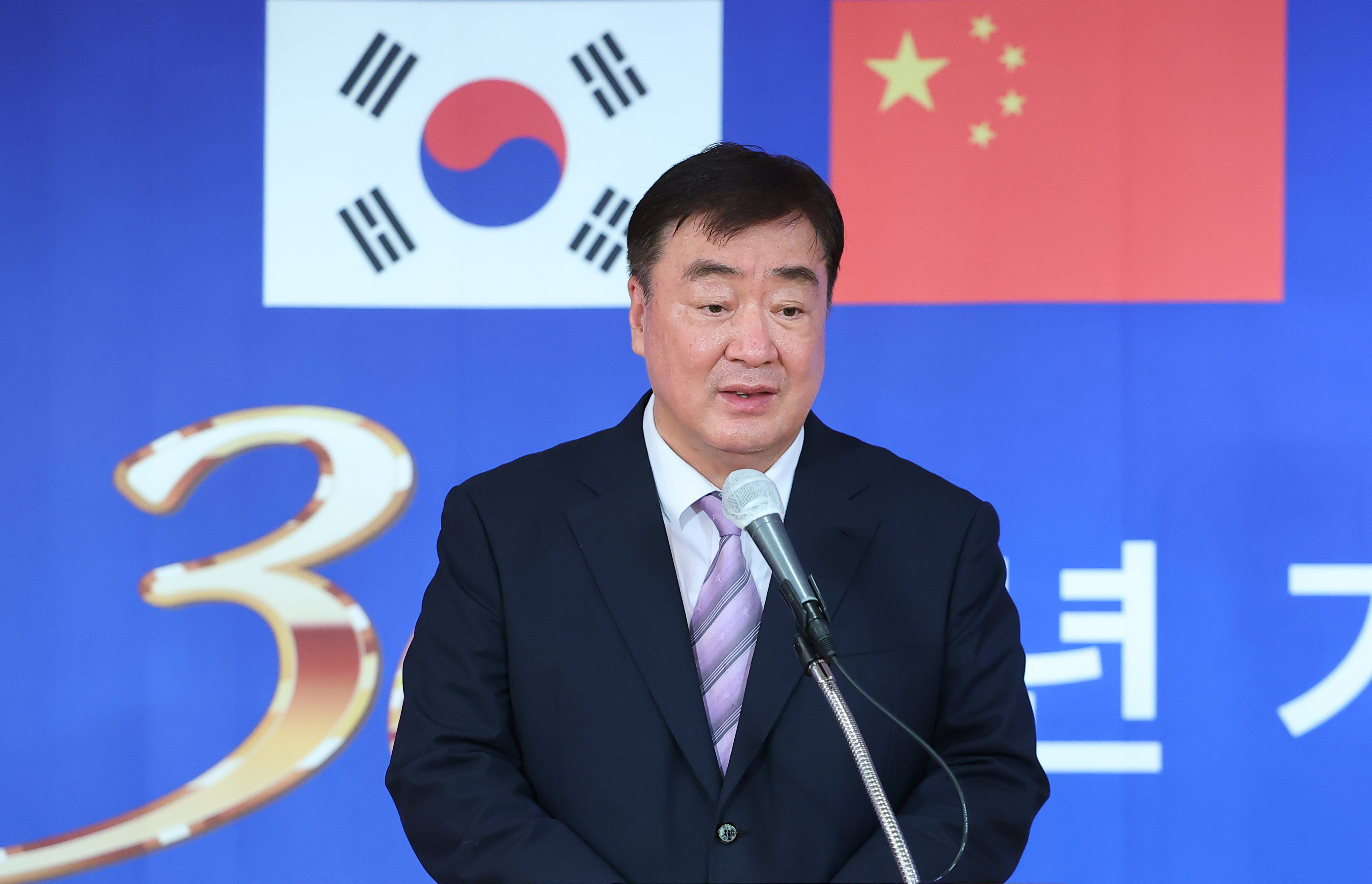 Chinese ambassador to South Korea Xing Haiming says mutual respect is needed on “core issues”. Photo: DPA