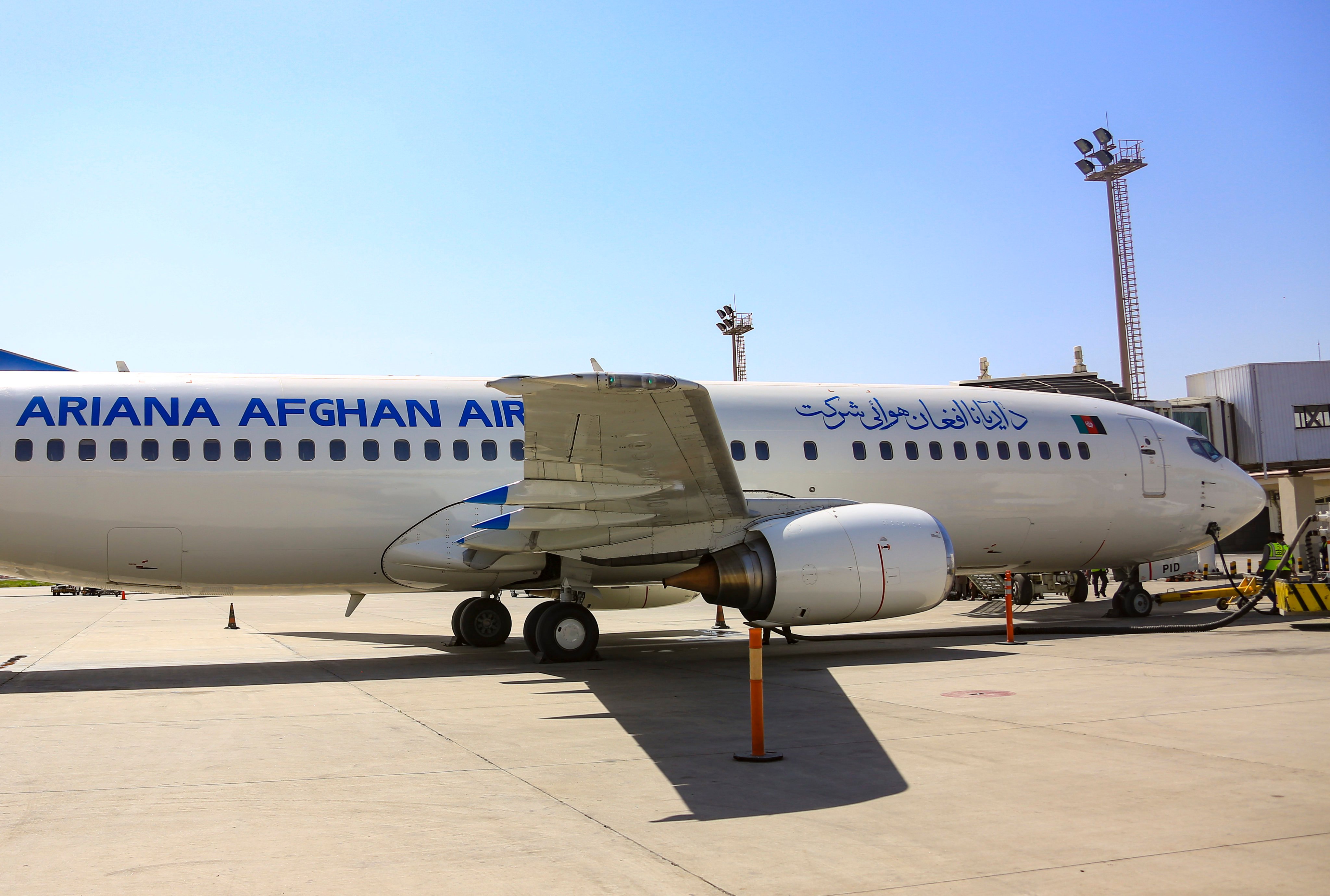 Afghanistan national flag carrier Ariana Afghan Airlines is resuming passenger air services between  Kabul and Urumqi. Photo: Xinhua