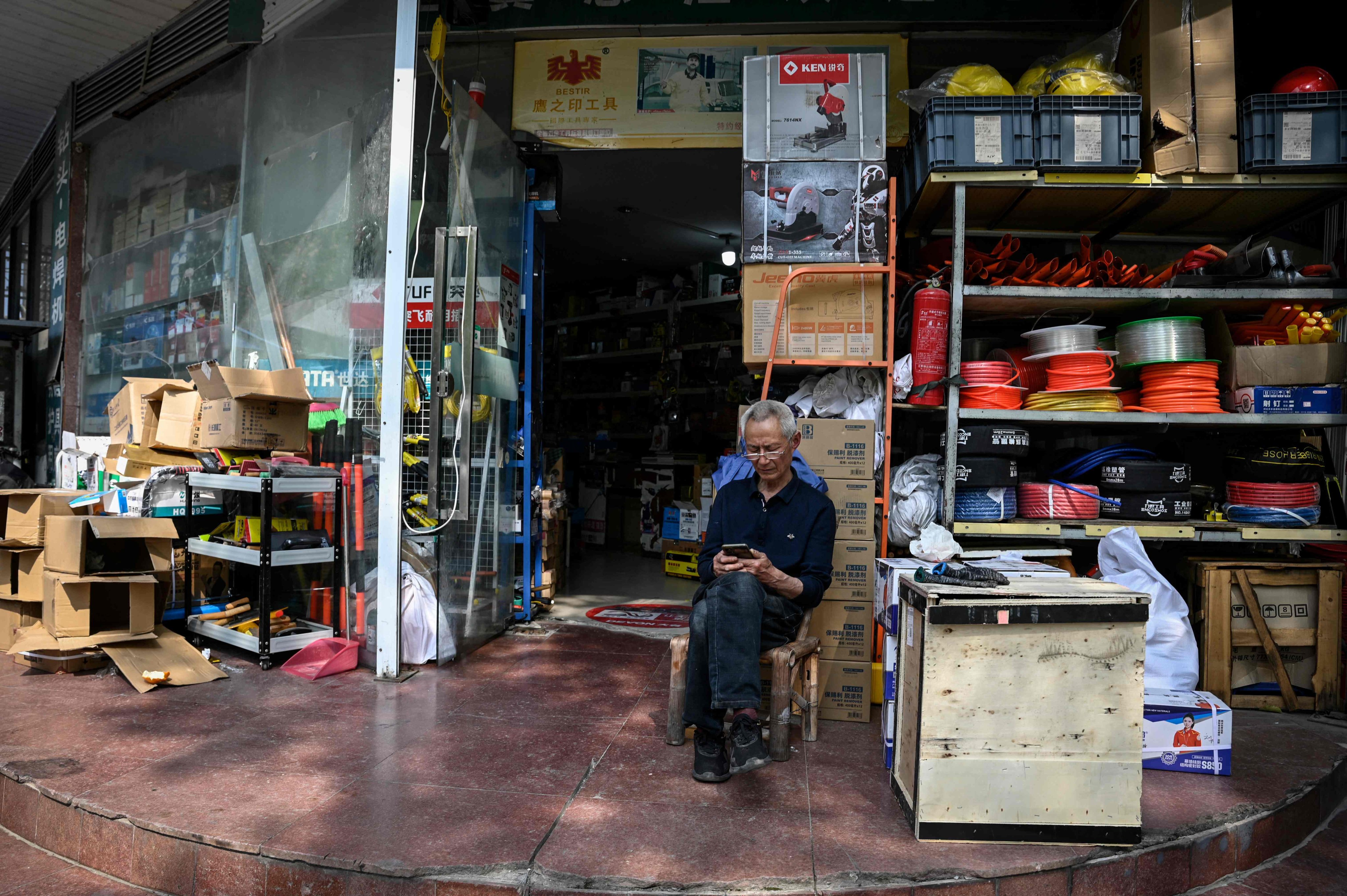At the end of 2022, China had just over 280 million people aged over 60, accounting for 19.8 per cent of the population. Photo: AFP