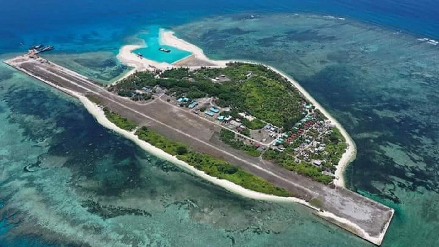 Pag-asa Island, one of the Philippine-controlled Spratly Islands in the contested South China Sea archipelago. The country has begun sailing tourists to the  Spratlys, which it calls Kalayaan. Photo: Kalayaan Tourism