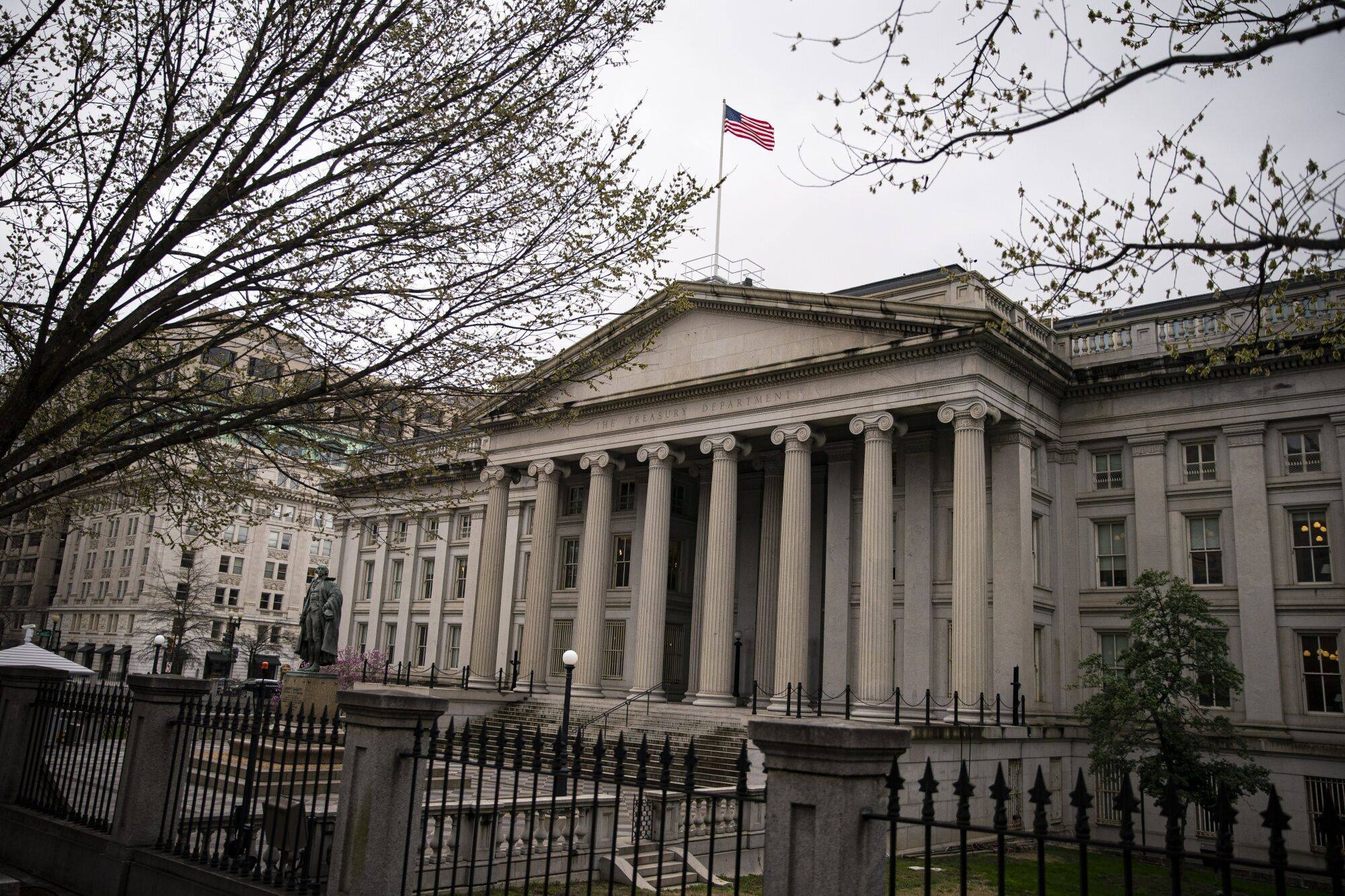 The US Treasury Department would play a leading role in an outbound investment review process meant to keep sensitive technologies out of the hands of “countries of concern”. Photo: Bloomberg