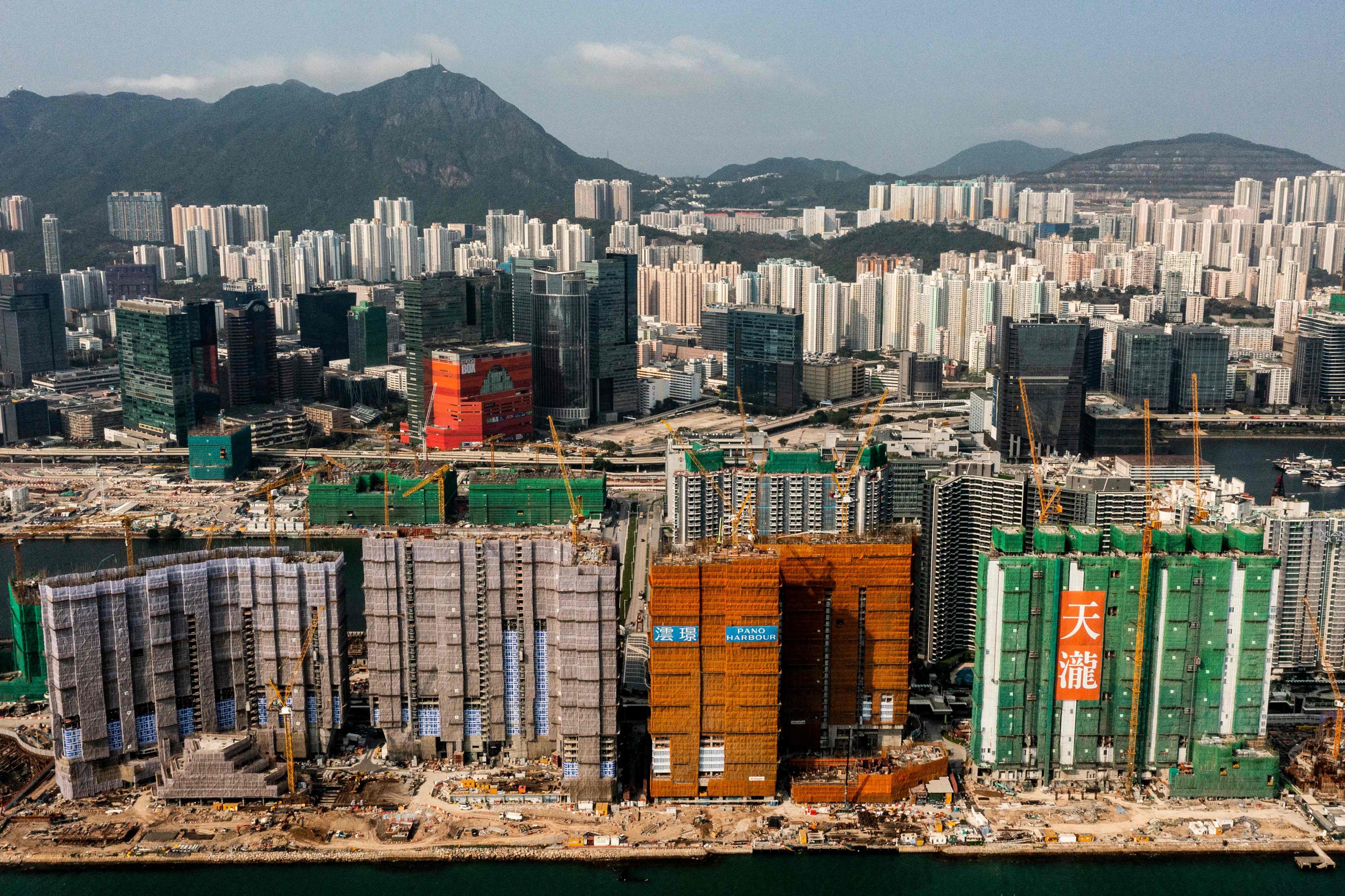 Hong Kong property deals hit four-month low in May. Photo: AFP  