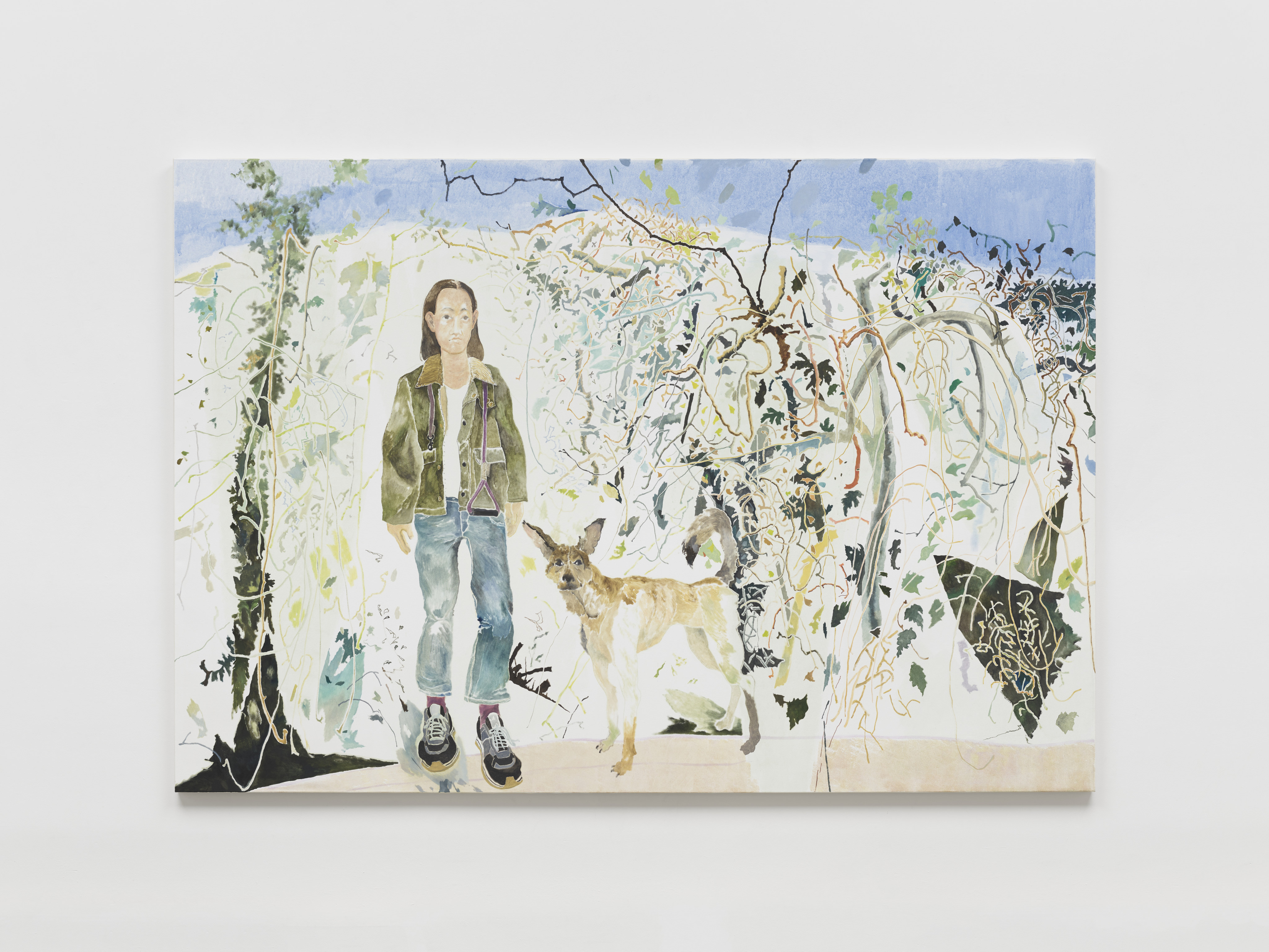 “Haze and MuiMui” (2023) by Chris Huen is part of the “New Moroism” exhibition at White Cube gallery in Hong Kong. The show sees artists from the Asian diaspora reflect on the impermanence of “home”. Photo: White Cube