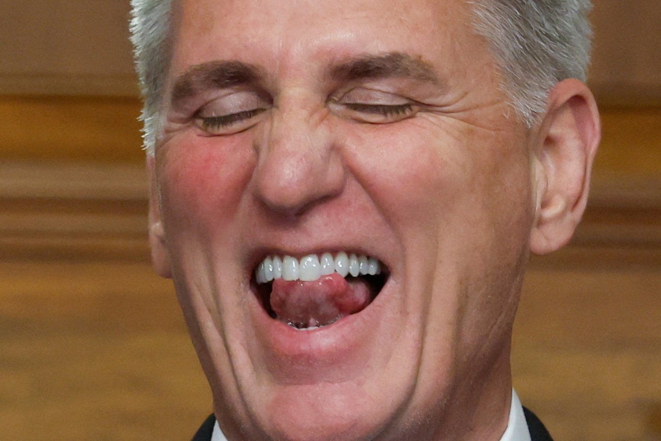 US House Speaker Kevin McCarthy after the House approved the debt ceiling deal he negotiated with the White House. Photo: Reuters