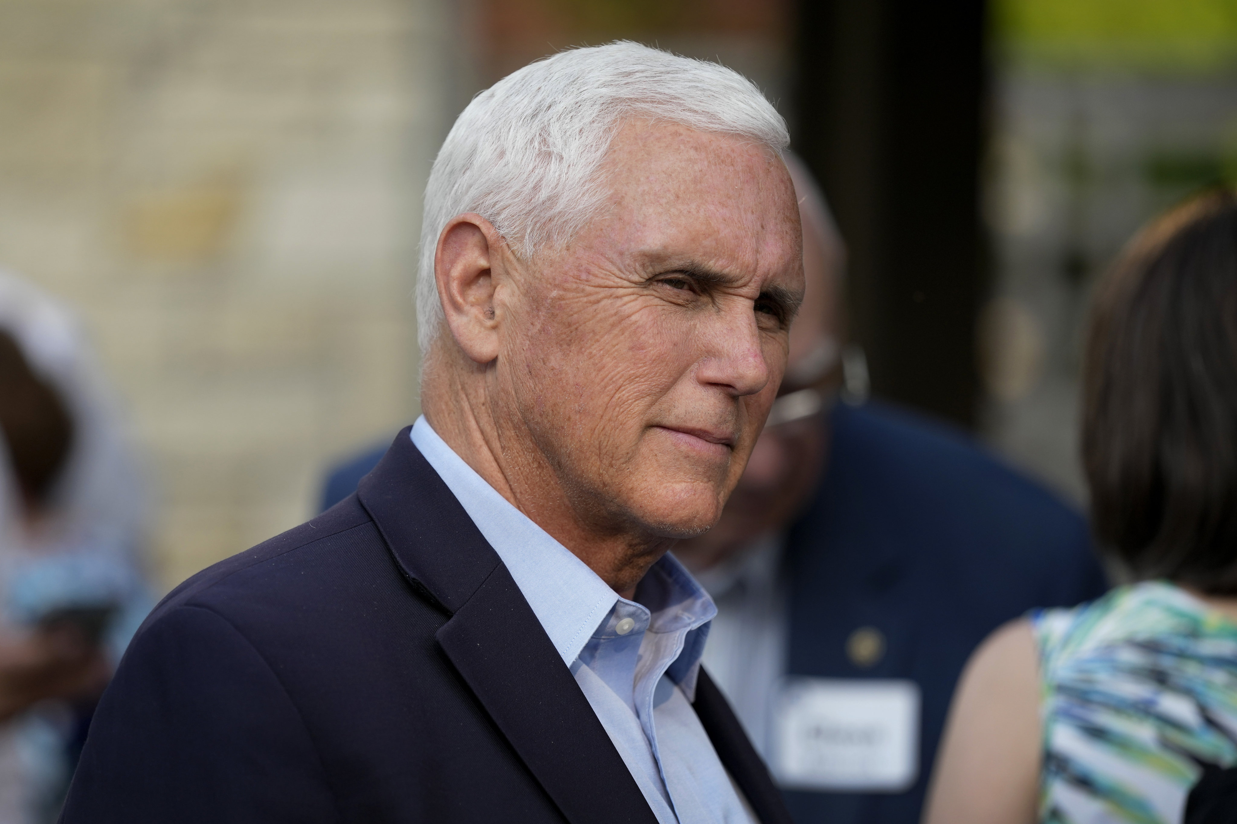 Former US vice-president Mike Pence. File photo: AP