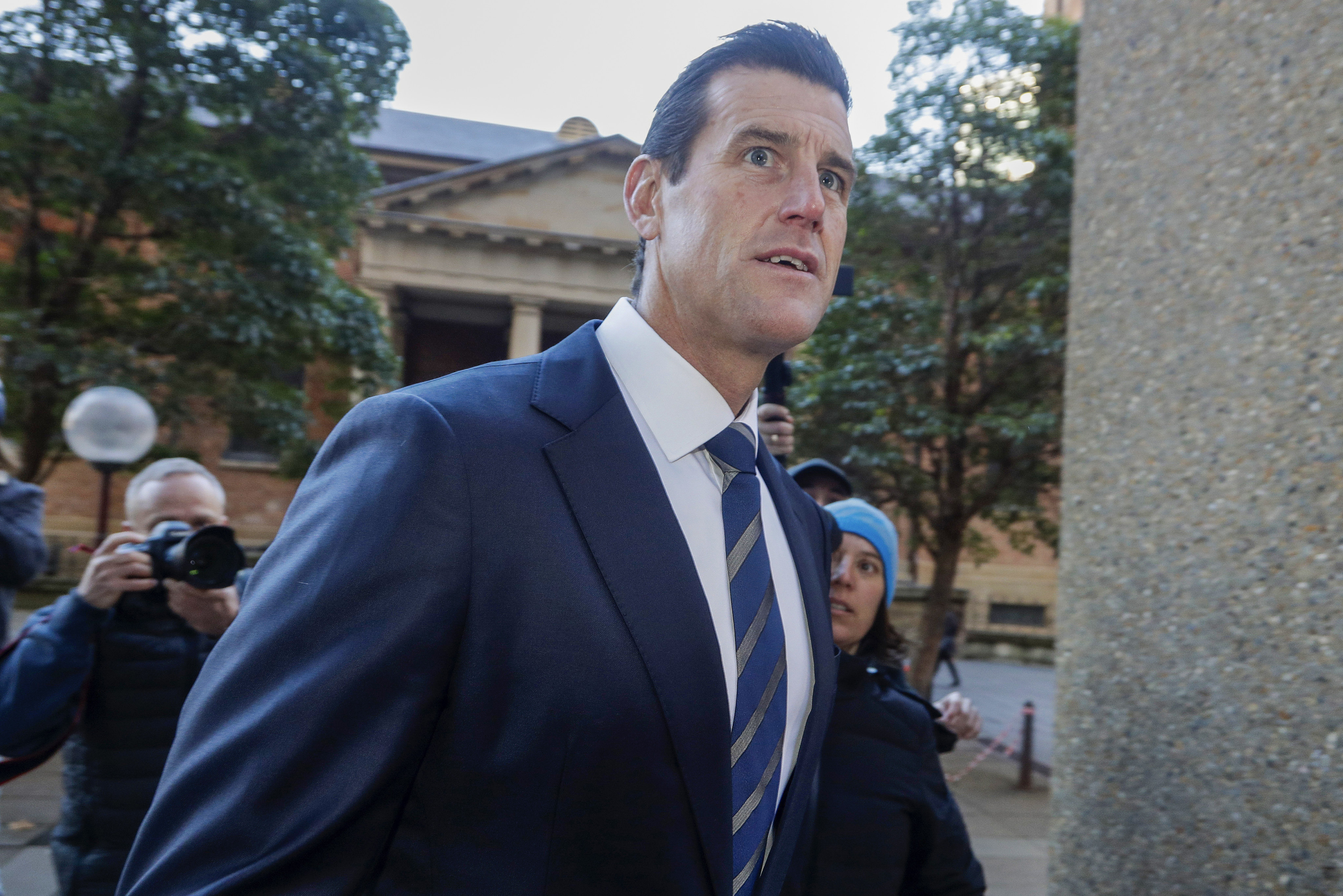 Ben Roberts-Smith won Australia’s highest military honour for “conspicuous gallantry” in Afghanistan. File photo: AP