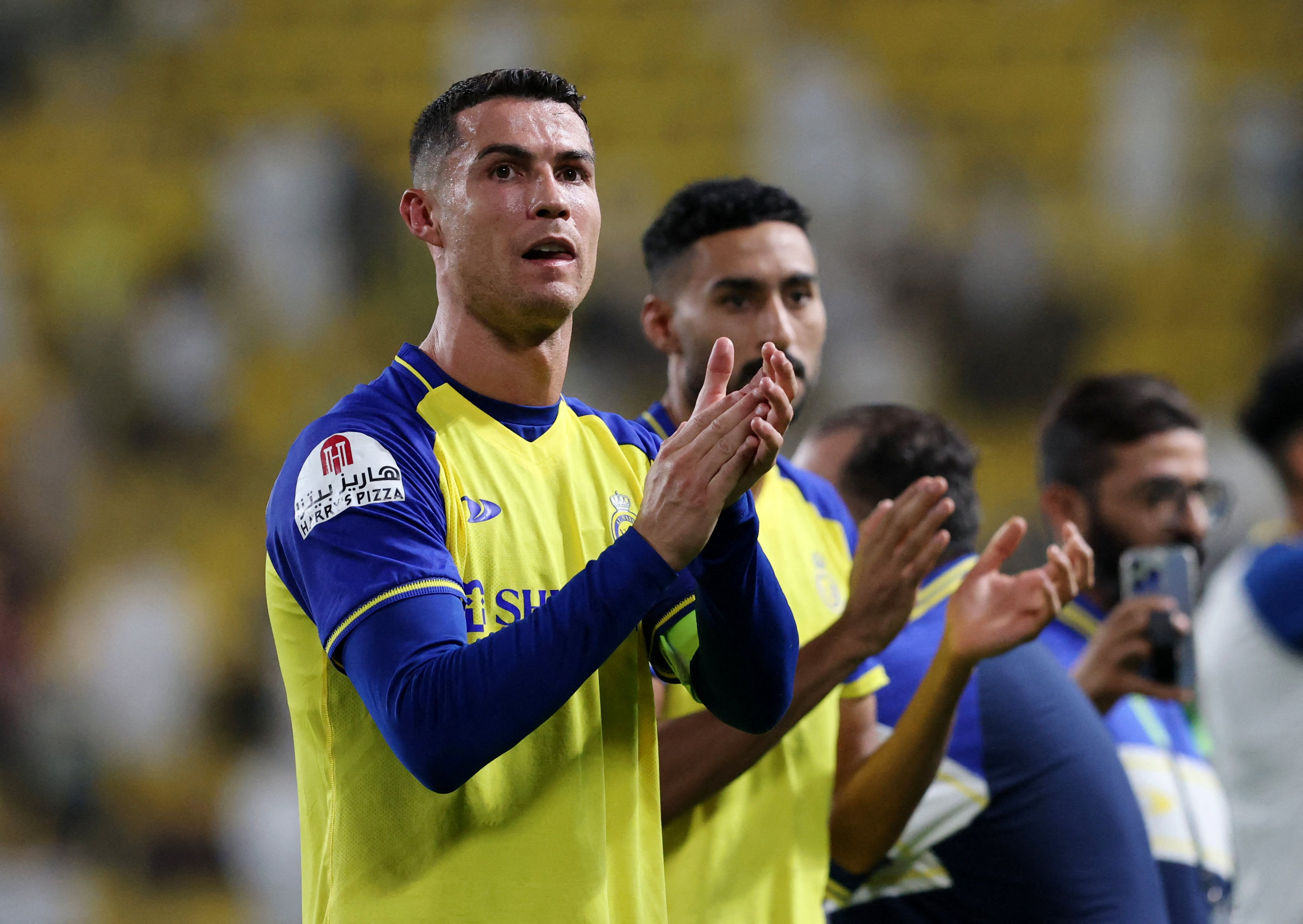 Al Nassr’s Cristiano Ronaldo said the Saudi league could become one of the world’s best. Photo: Reuters