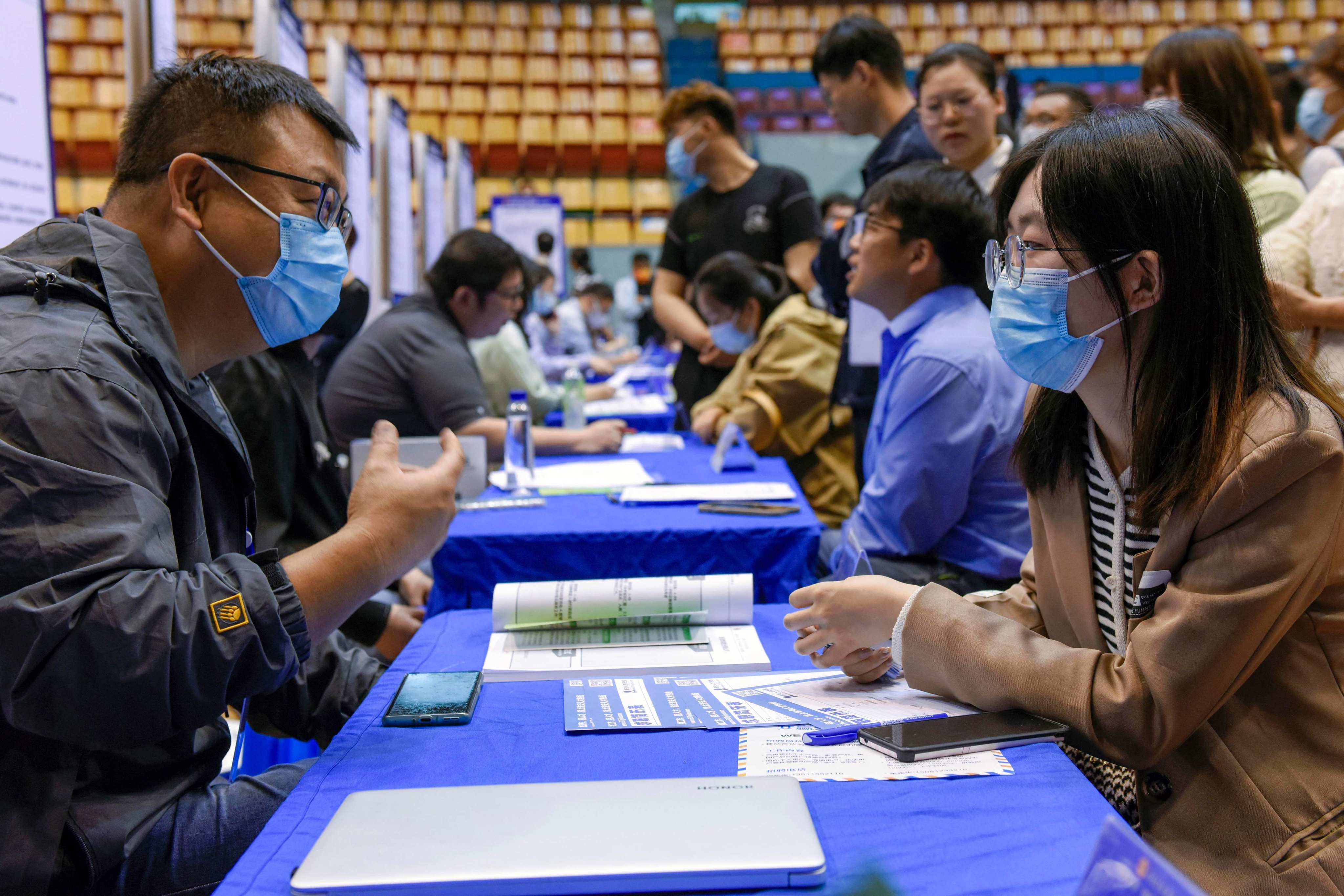 AI a rare hotspot in China’s graduate jobs market, report finds. Photo: AFP